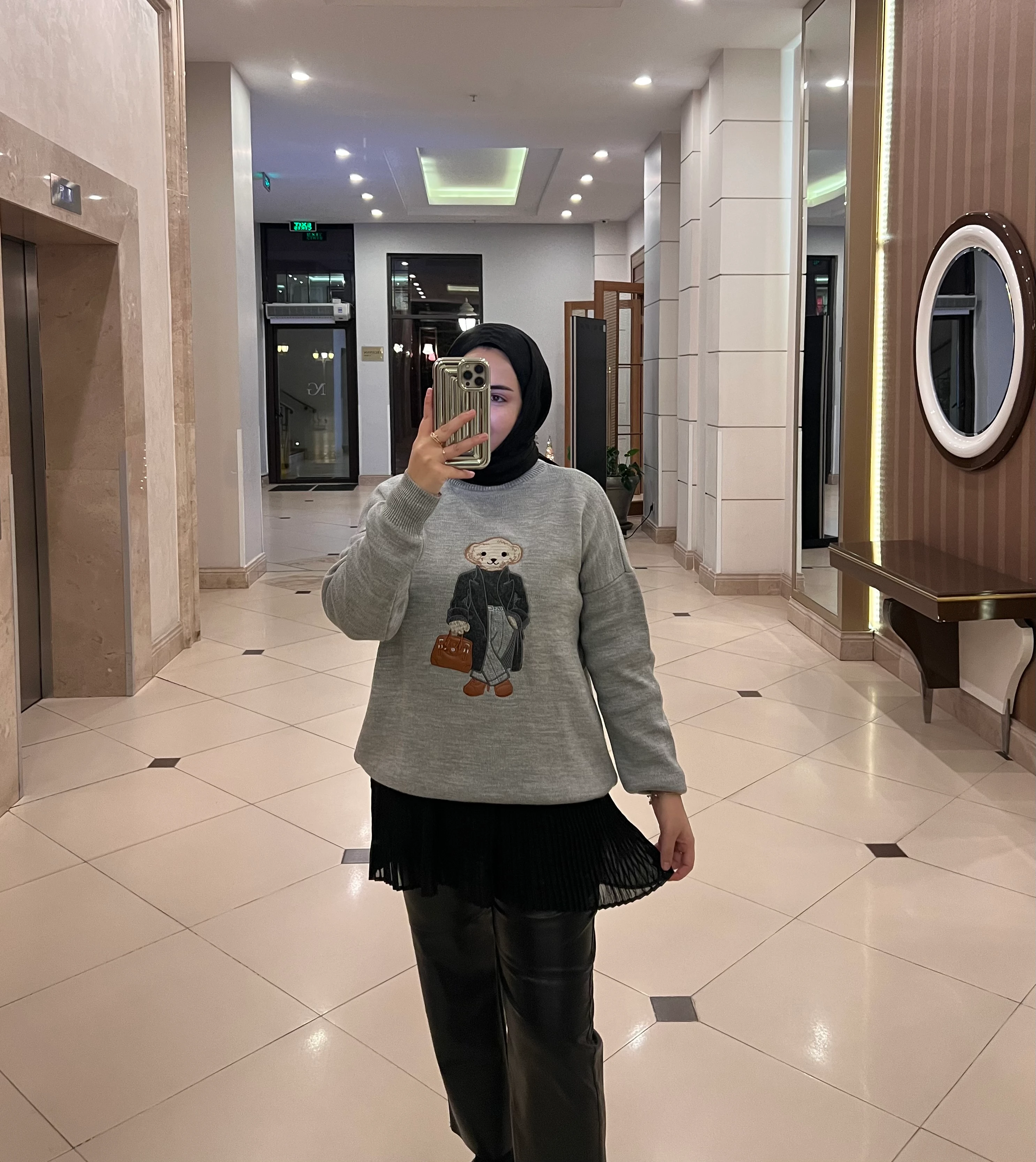 Mina Teddy Kazak Antrasit