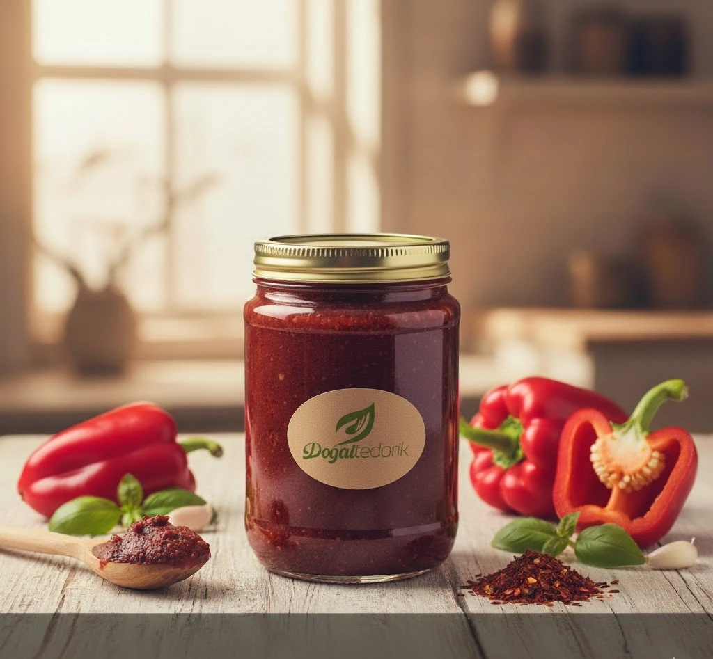 Ev Yapımı Tatlı Biber Salçası – Tamamen Doğal