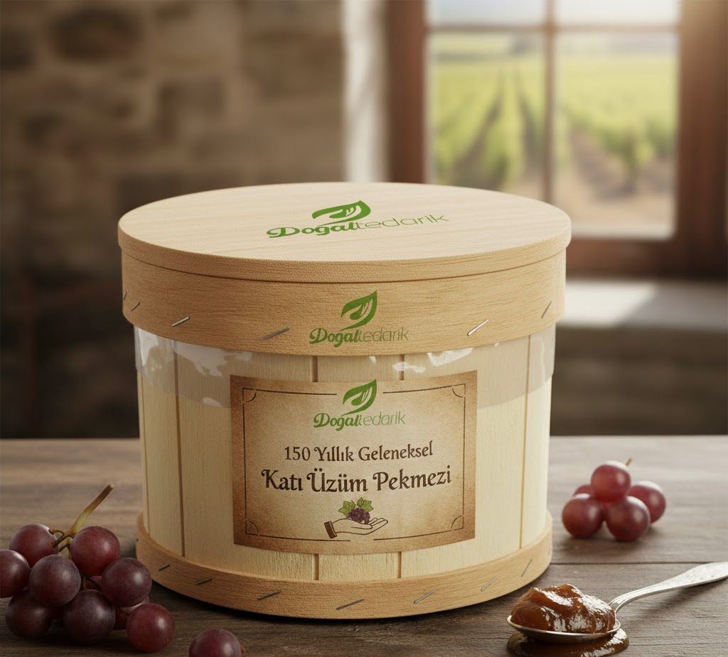 150 Yıllık Geleneksel Katı Üzüm Pekmezi | %100 Doğal  (750gr)