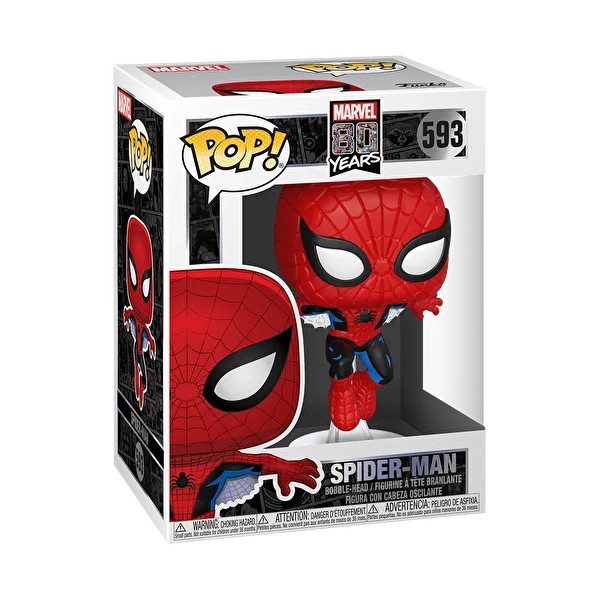 Funko Pop Marvel 80 Years Spider-man First Appearance No: 593