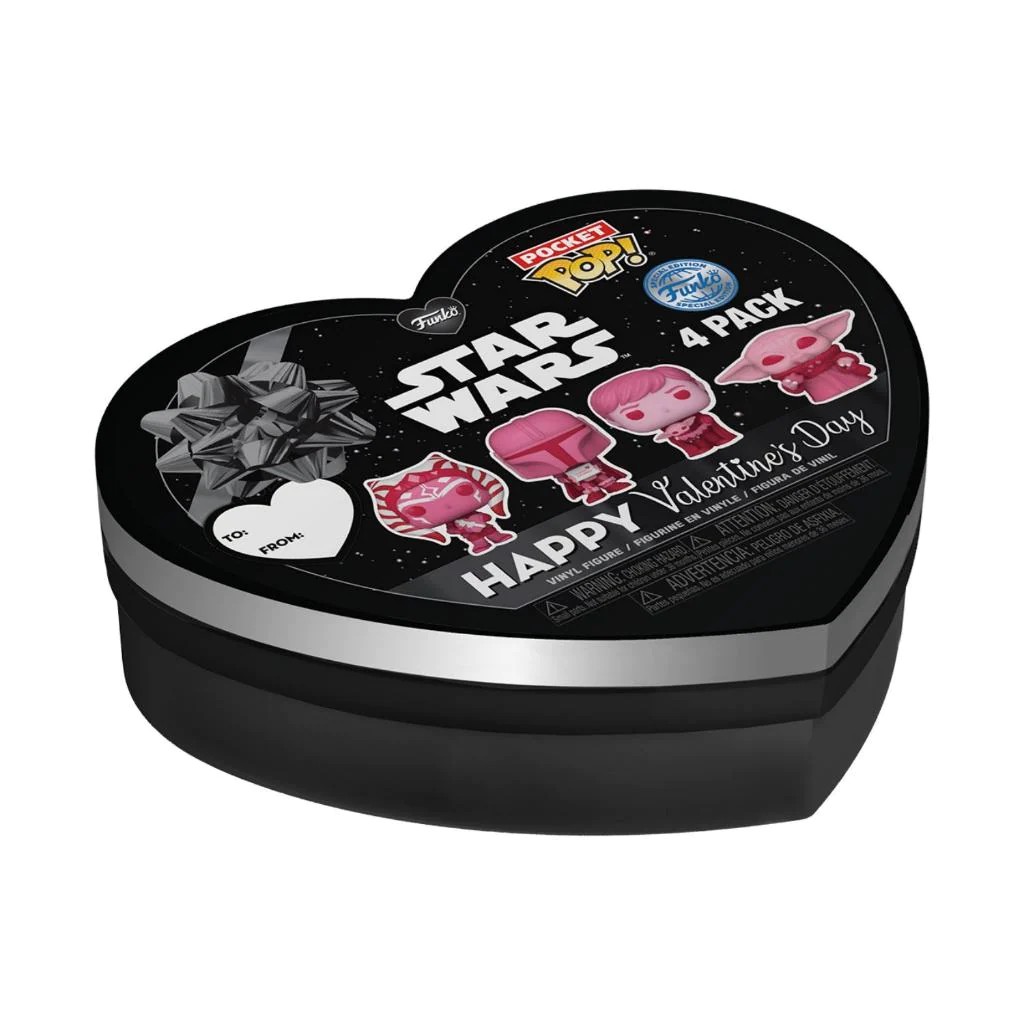Funko Pocket POP Star Wars Valentine 4'Lü Paket