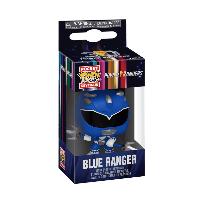 POWER RANGERS FUNKO POP! ANAHTARLIK BLUE RANGER (30th Anniversary)