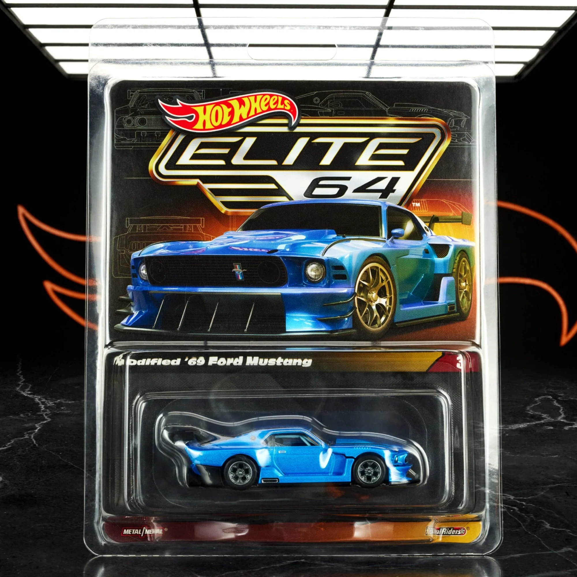 Hot Wheels HWC Elite 64 Series Modified '69 Ford Mustang