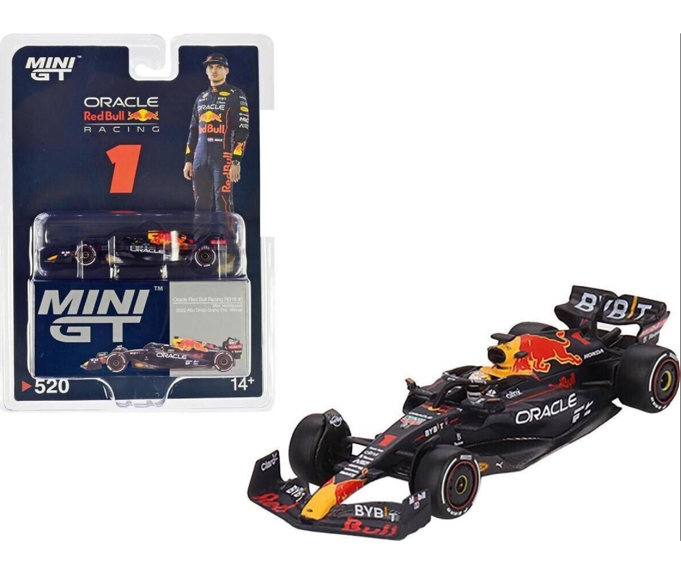 Mini GT Mijo Oracle Red Bull Racing RB18 #1 Max Verstappen 2022 Monaco Grand Prix 3rd Place