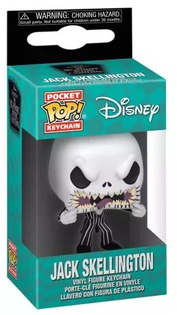 FunkoPop Anahtarlık The Nightmare Before Christmas Jack (scary Face)
