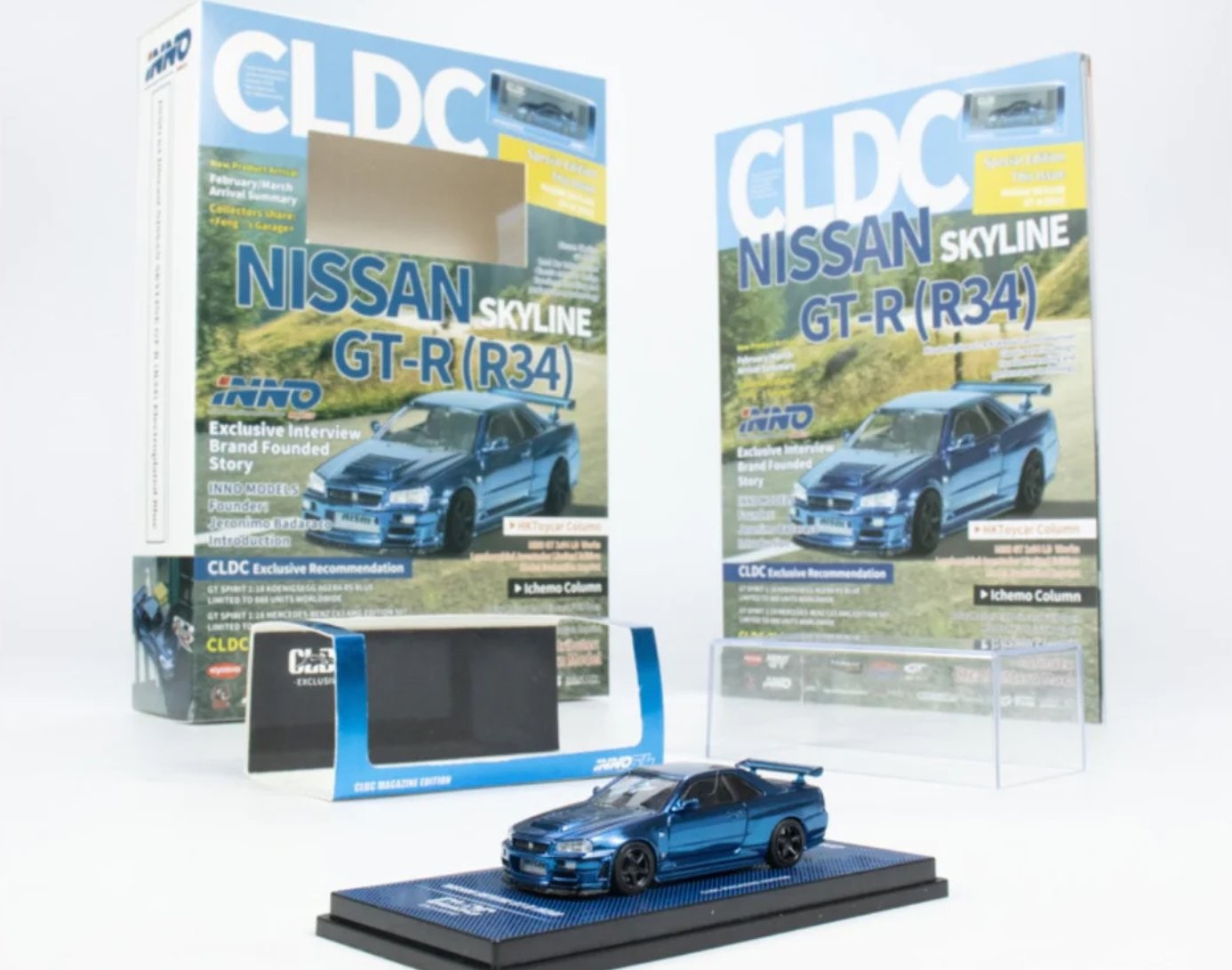 İNNO64 Nissan Skyline GT-R R34 CLDC Magazine Edition