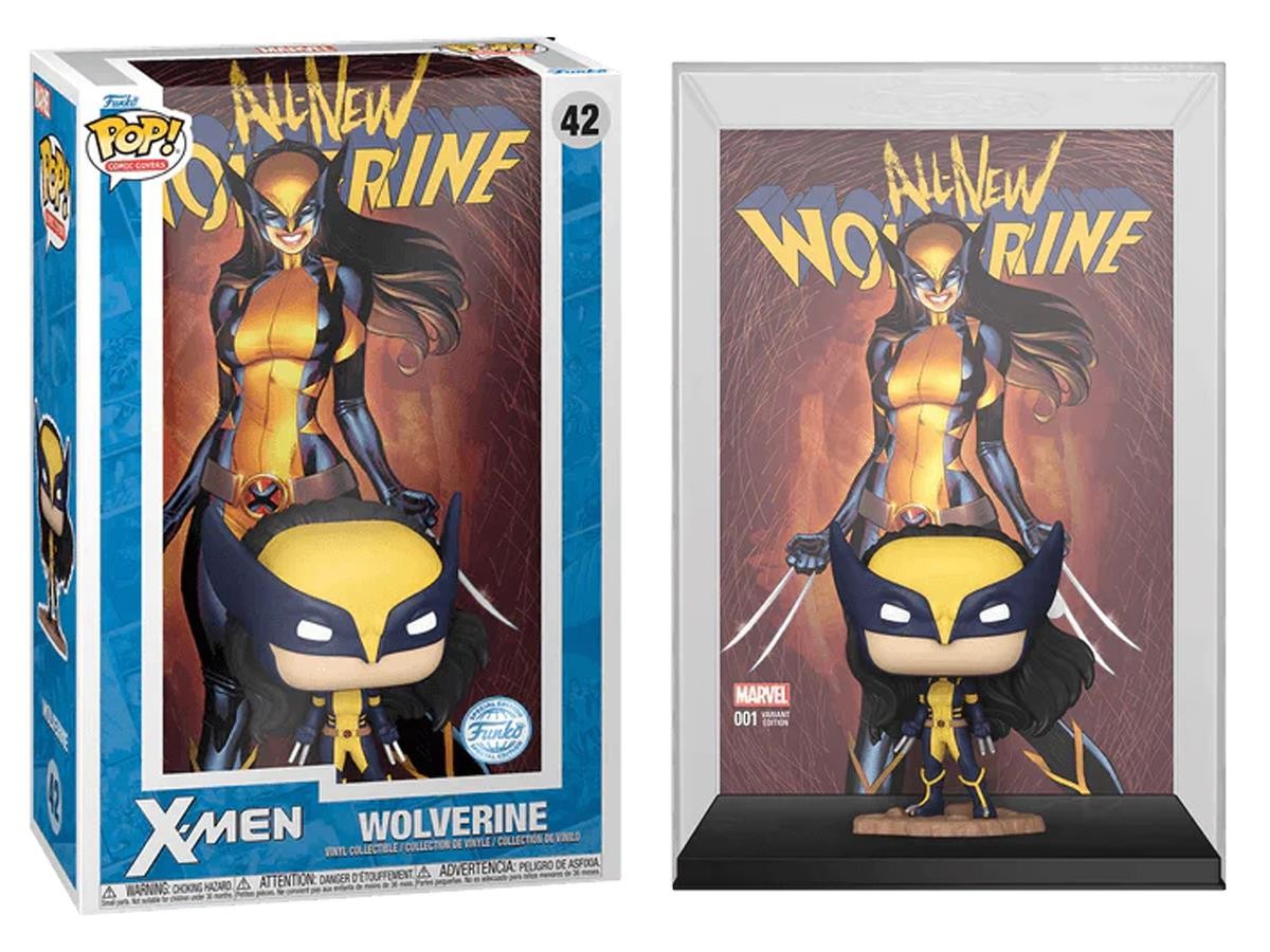 FUNKO POP COMIC COVERS MARVEL X-MEN - ALL NEW WOLVERINE SPECIAL EDITION No: 42