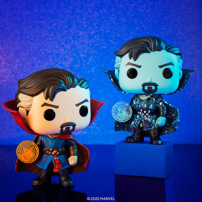 MARVEL LIMITED ''CHASE'' EDITION FUNKO POP! DOCTOR STRANGE WITH SHIELD No: 1000