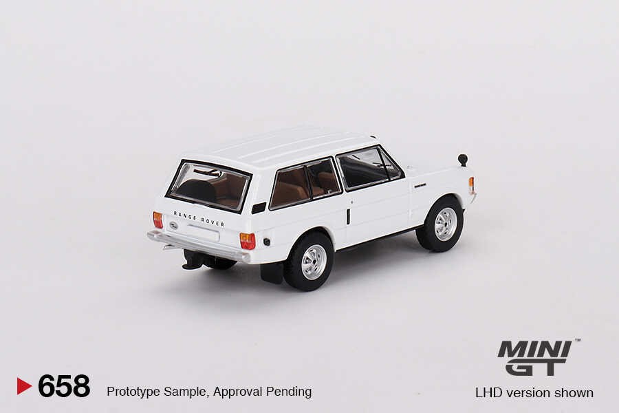 Mini GT 1/64 Range Rover Davos White MGT00658 //658
