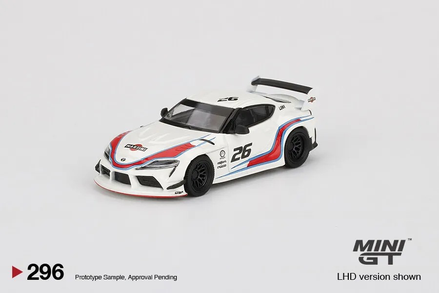 Mini GT Toyota GR Supra Martini Racing LB Works #296