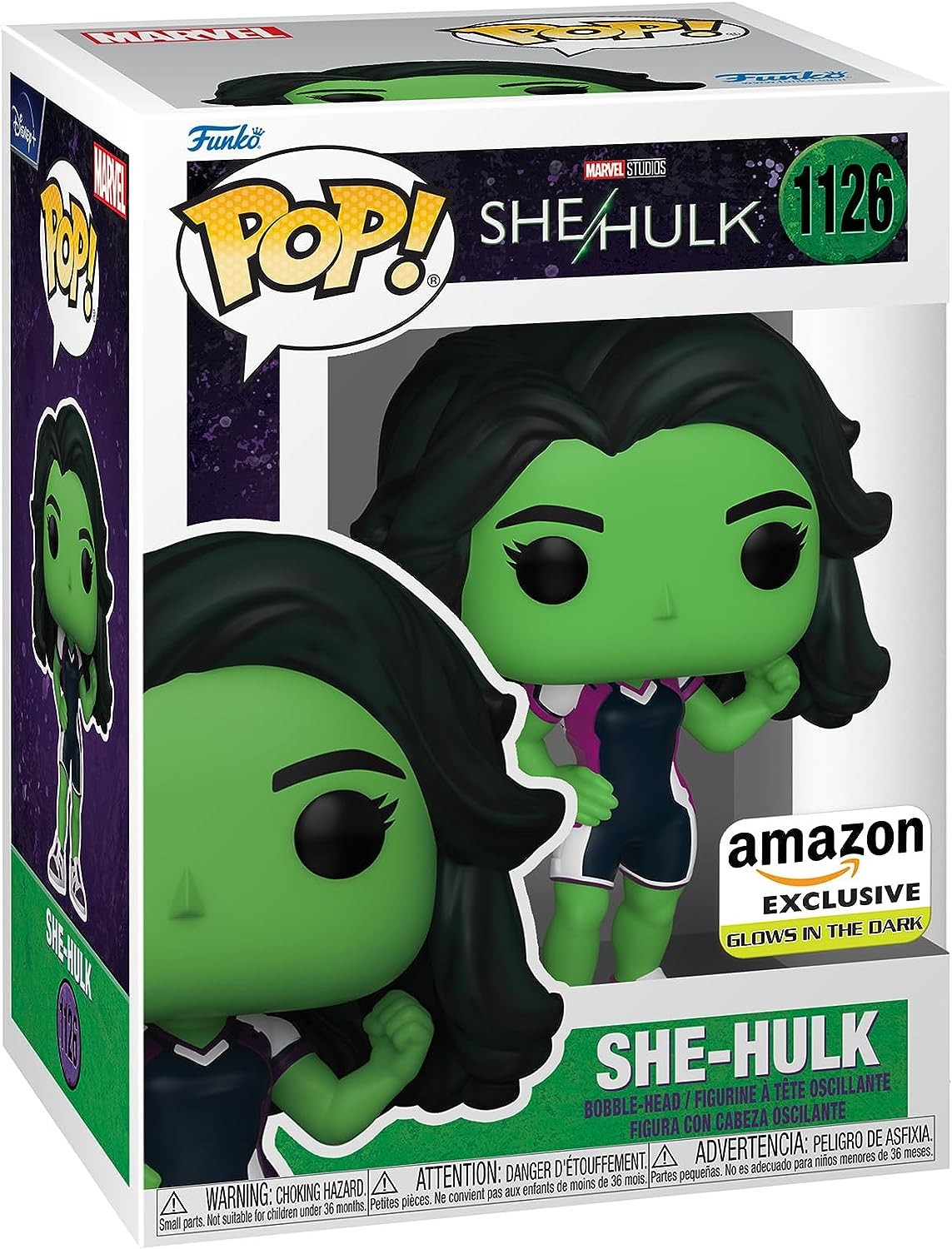 Funko Pop Movies Marvel She-Hulk Exclusive Figür No:1126