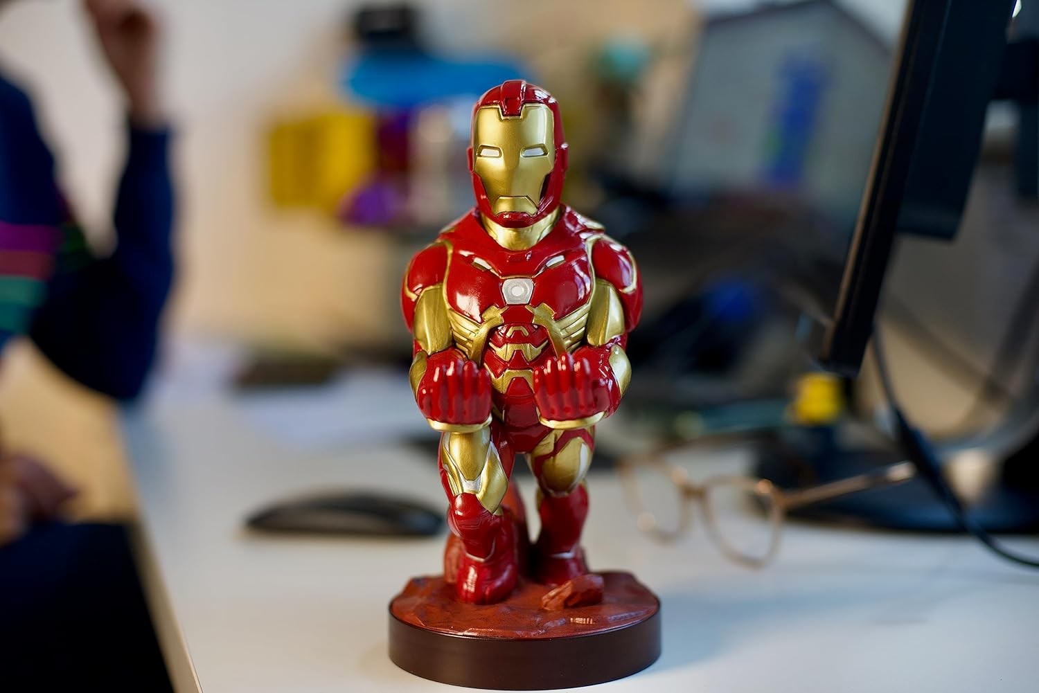 EXG PRO CABLE GUYS MARVEL Iron Man Telefon ve Joystick Tutma Standı