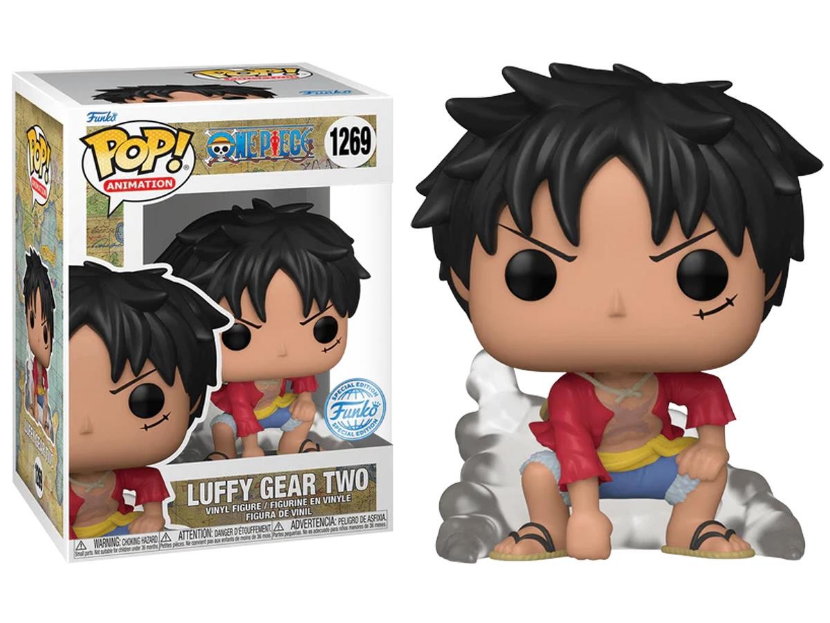 FUNKO POP ONE PIECE Luffy Gear Two (Special Edition) No: 1269