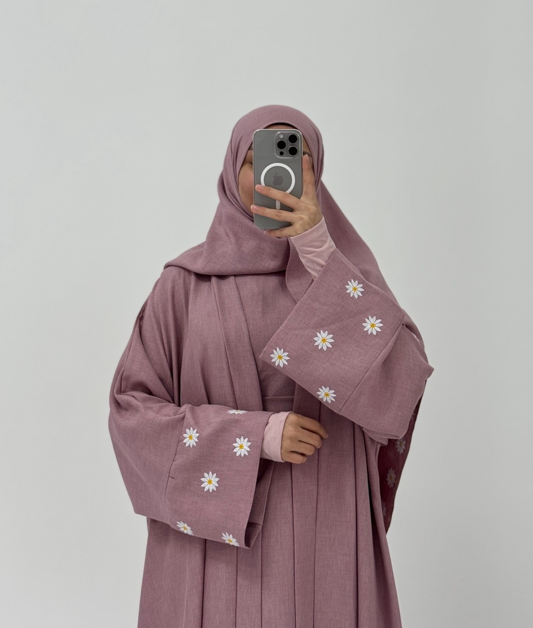 PAPATYA ABAYA PEMBE