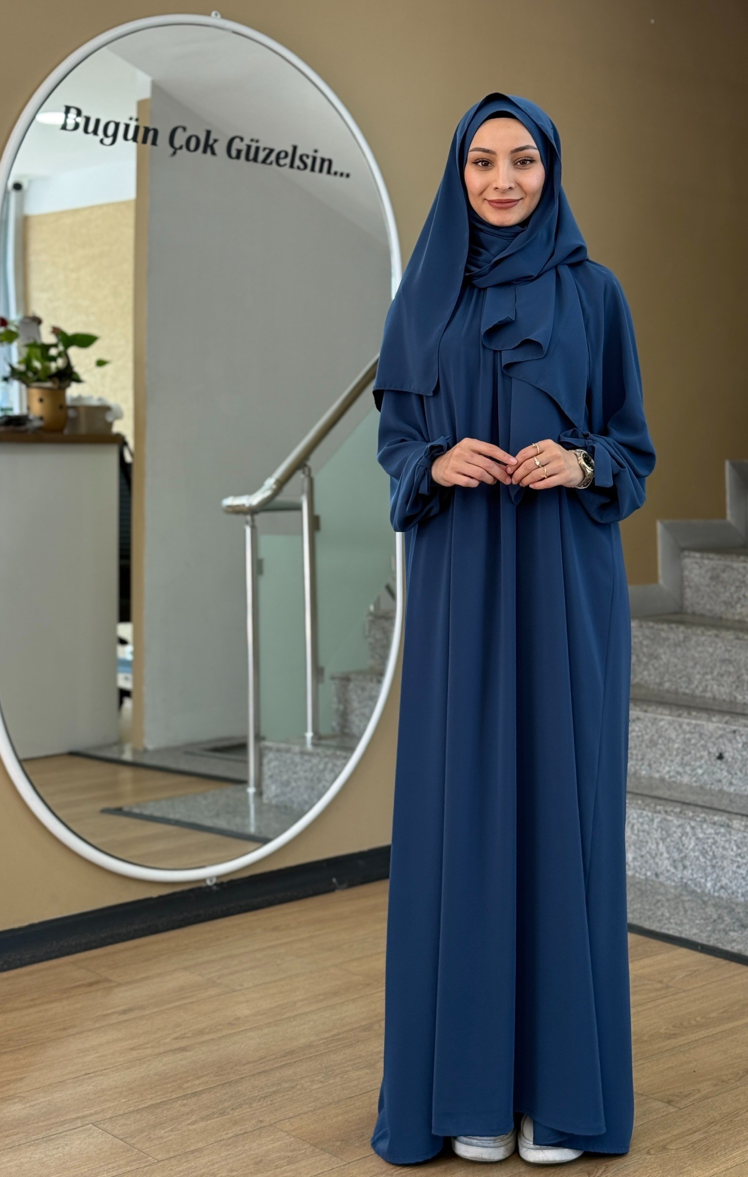 MERYEM MODEL BODRUM MAVİSİ 