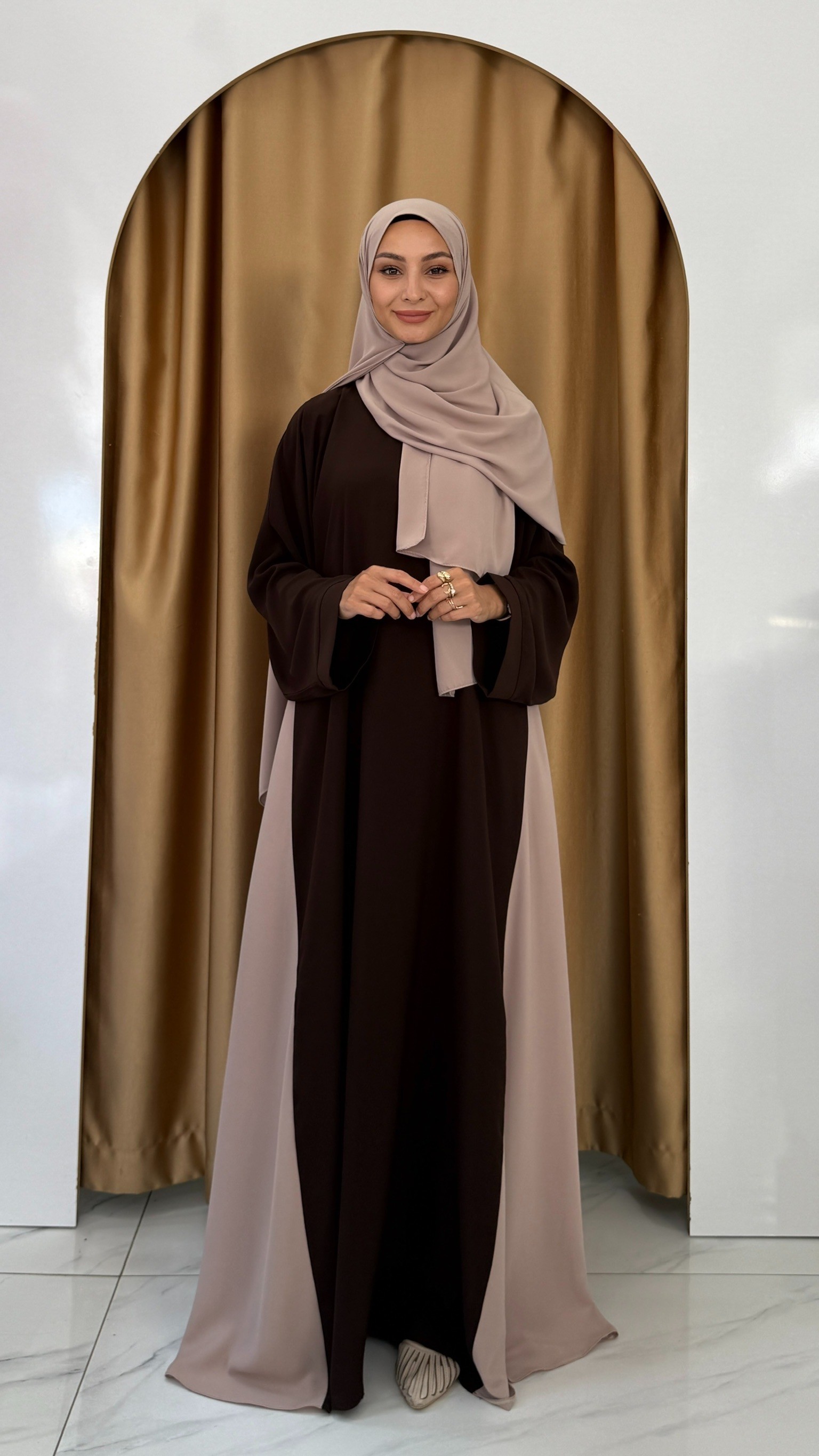 NİSA ABAYA ACI KAHVE
