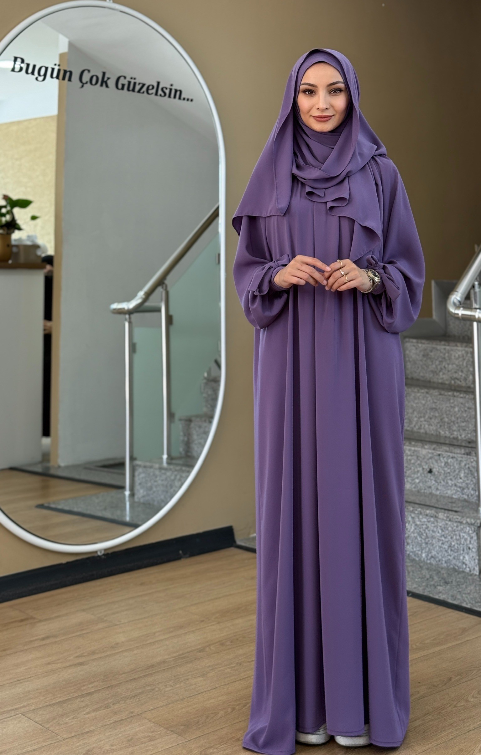 MERYEM MODEL LİLA