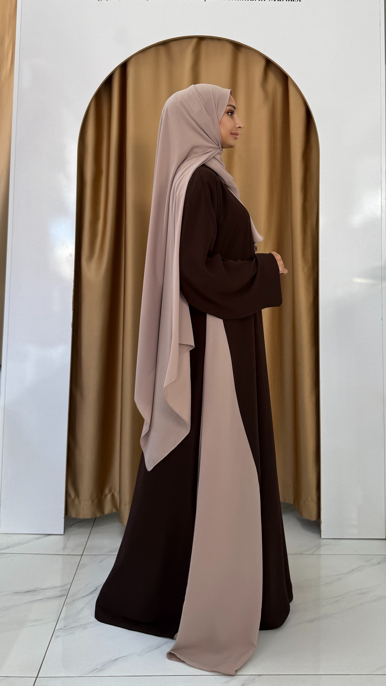 NİSA ABAYA ACI KAHVE