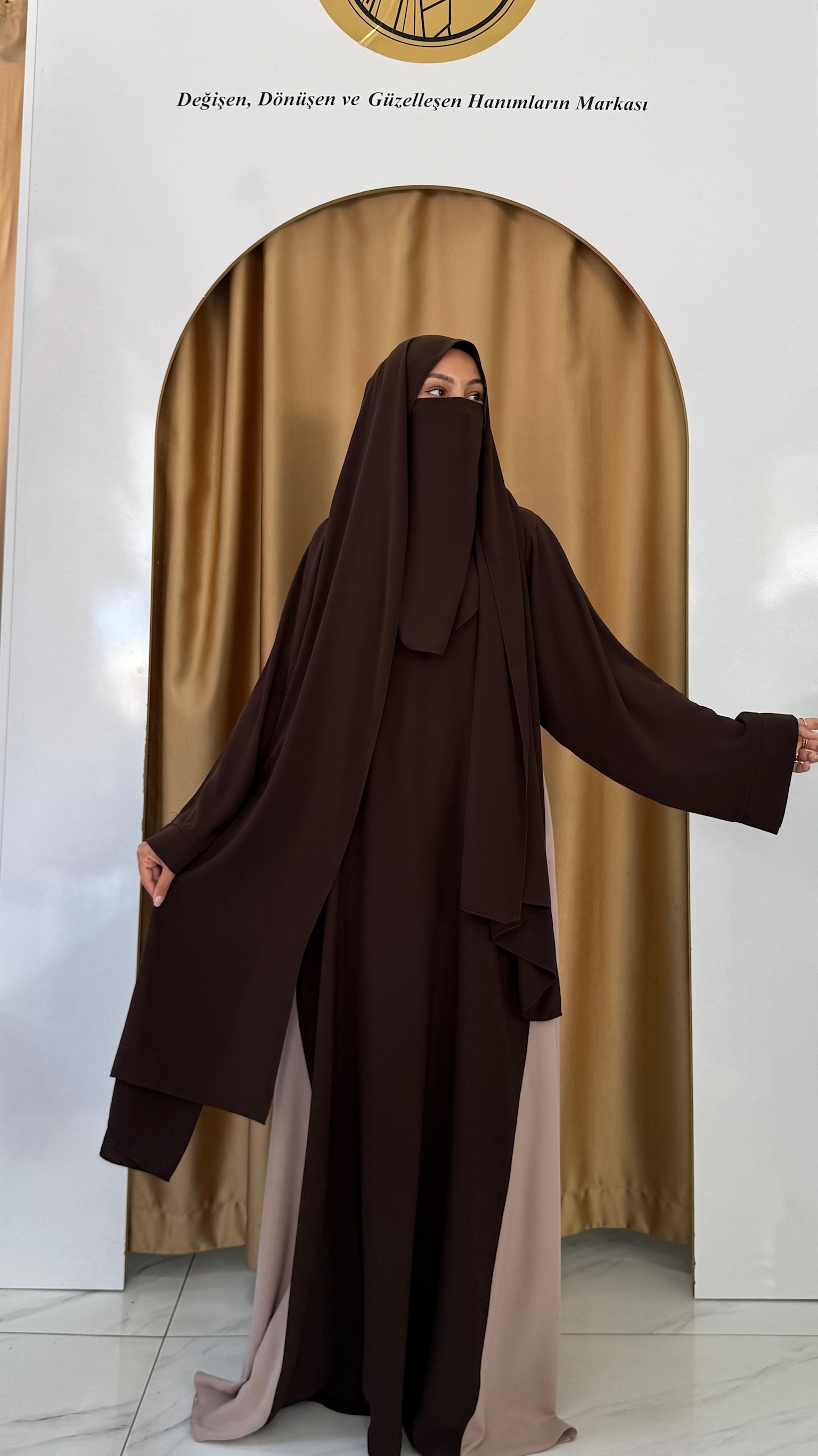 NİSA ABAYA ACI KAHVE