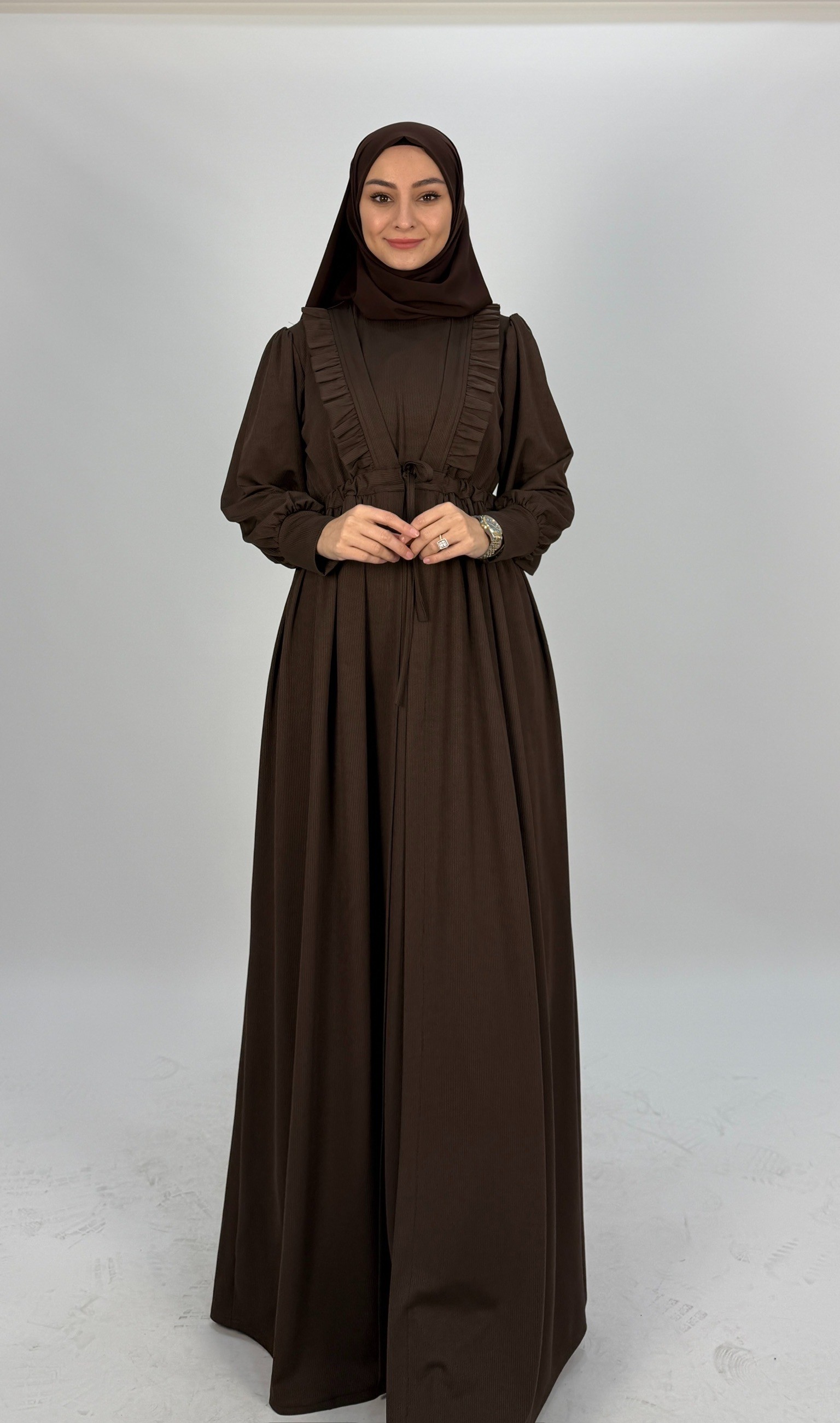 FİTİLLİ ABAYA ACI KAHVE