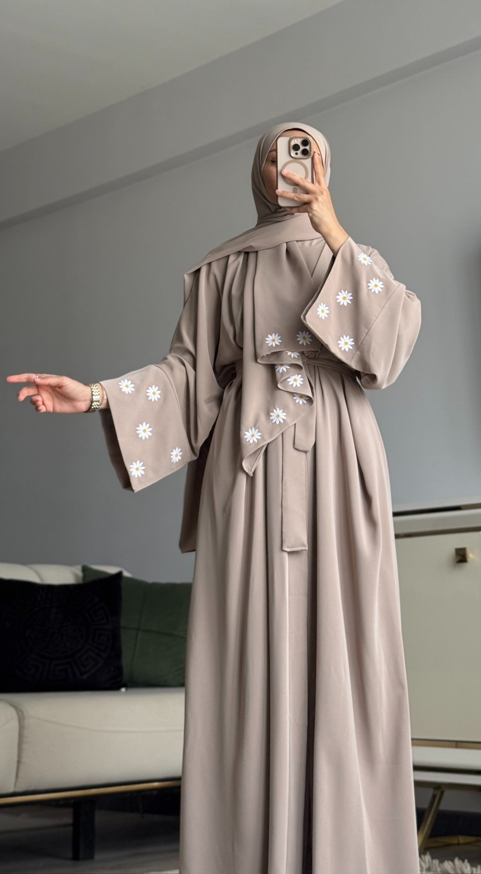 PAPATYA ABAYA BEJ