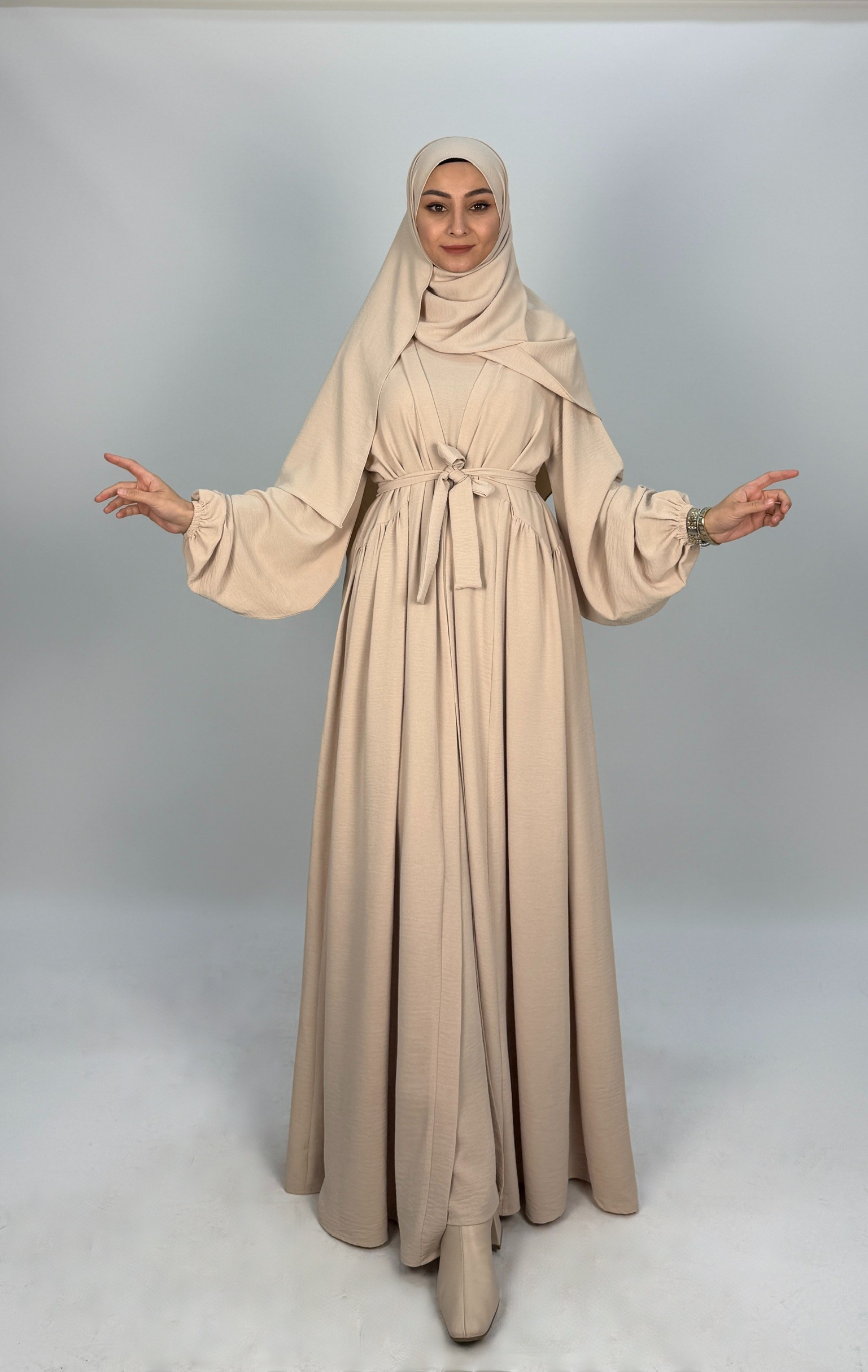 YILDIZ ABAYA  BEJ