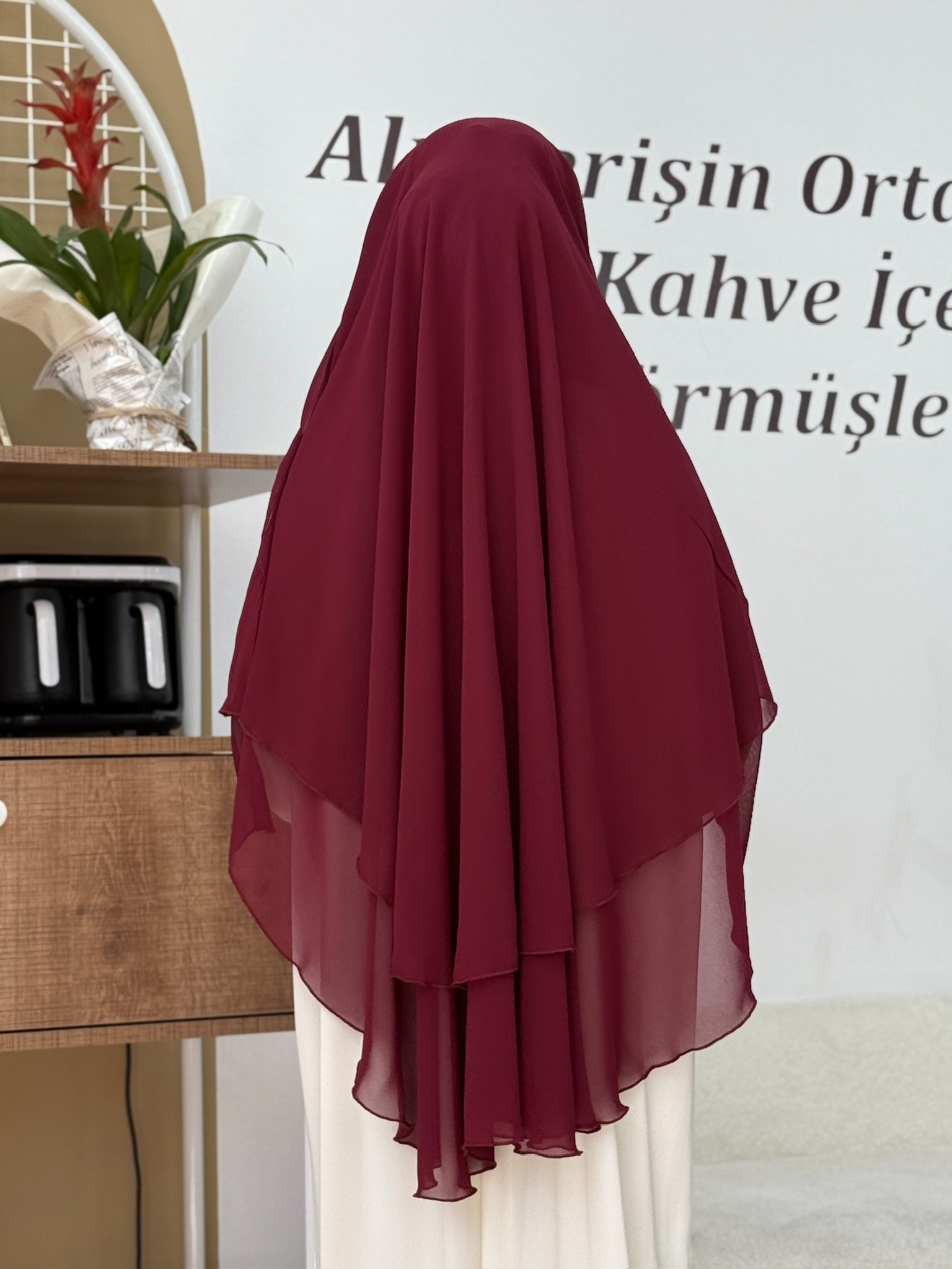 GÖLGELİ NARİN BORDO SUFLE 