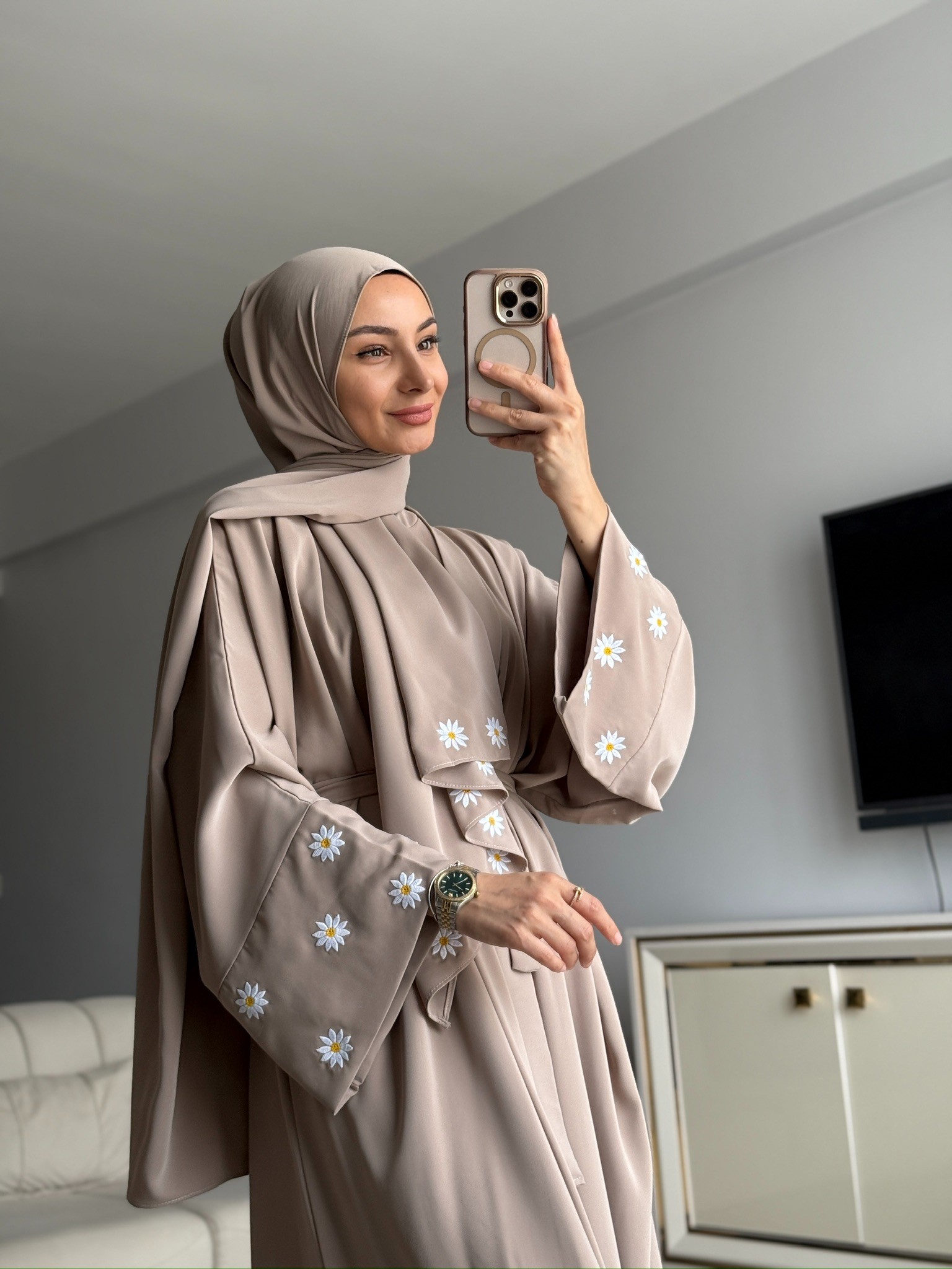 PAPATYA ABAYA BEJ