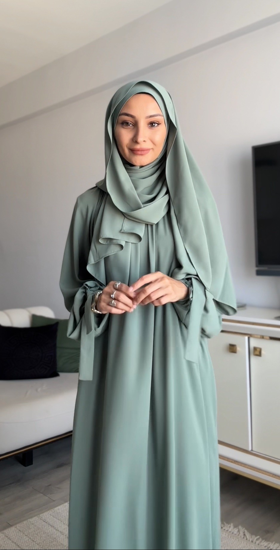 MERYEM MODEL MİNT YEŞİLİ