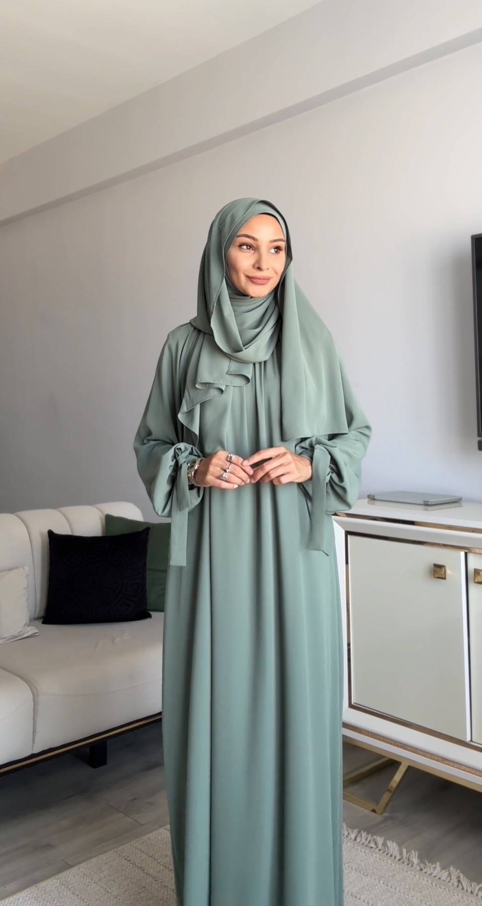 MERYEM MODEL MİNT YEŞİLİ