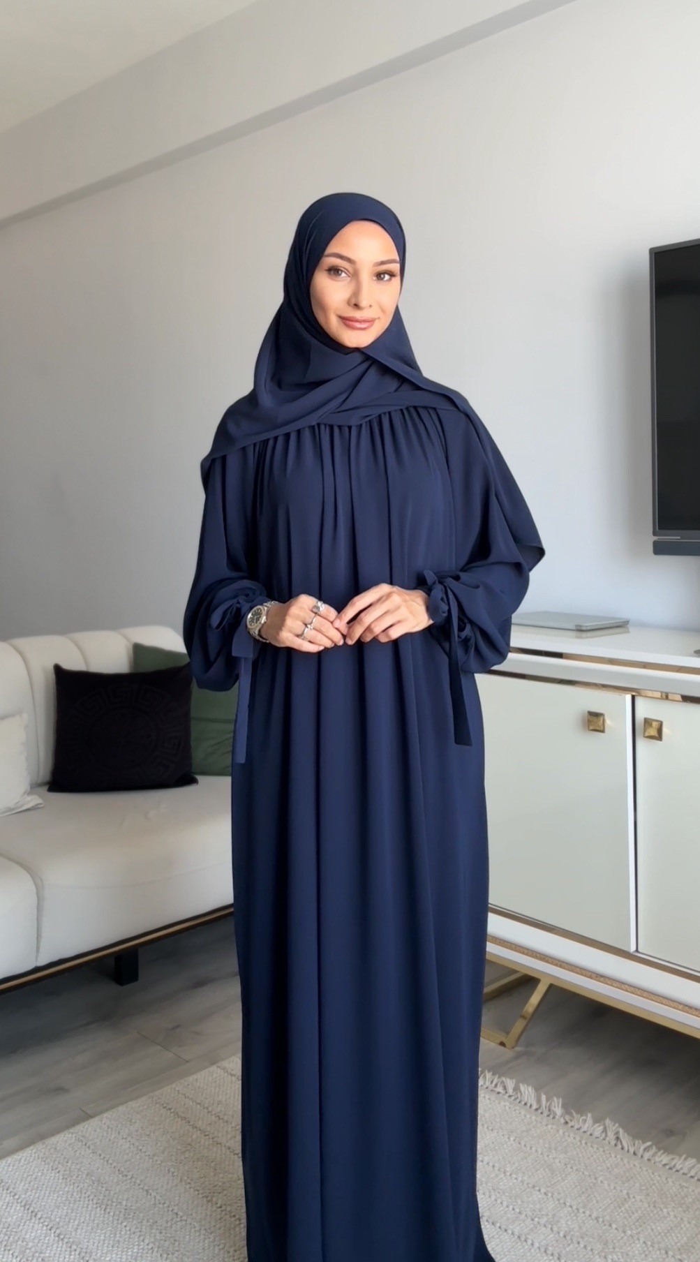MERYEM MODEL LACİVERT