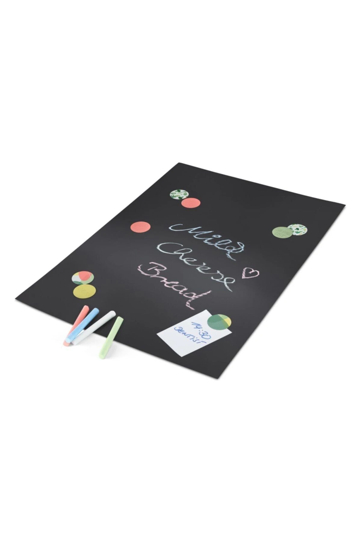 2 Adet Kendinden Yapışkanlı Kara Tahta