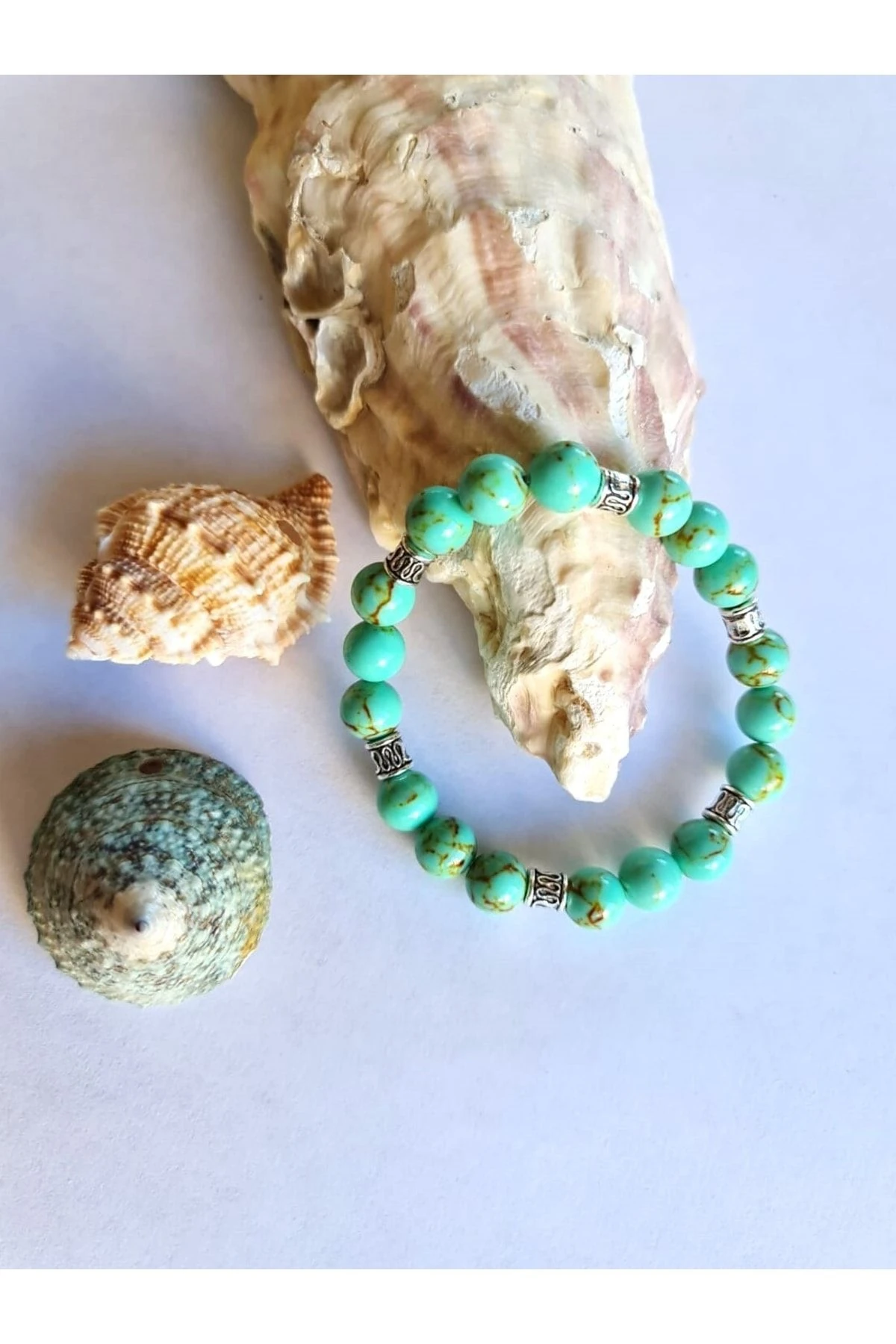 Bileklik Akdeniz, Doğal Turkuaz Taşı