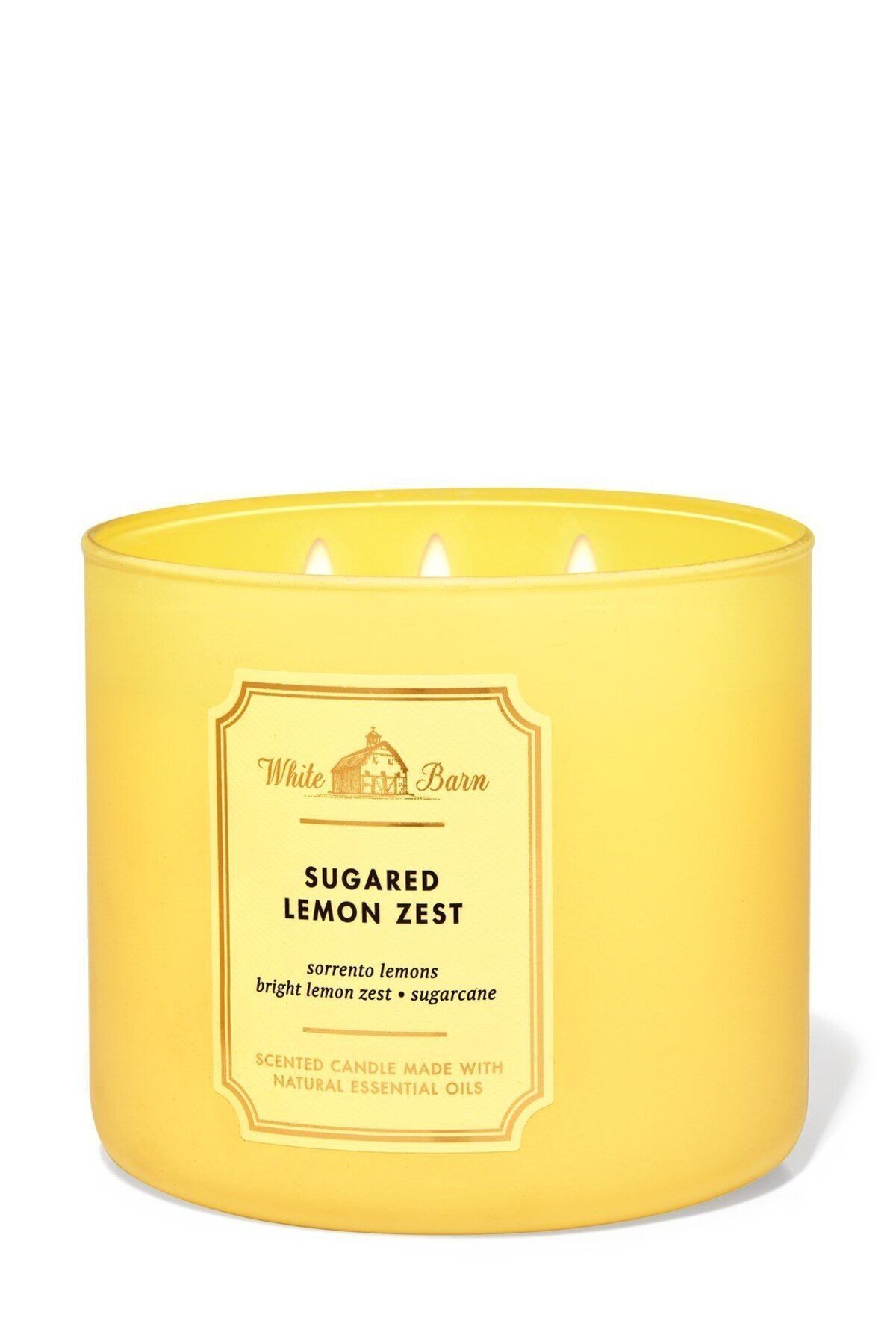 Sugared Lemon Zest Büyük Mum 411 G