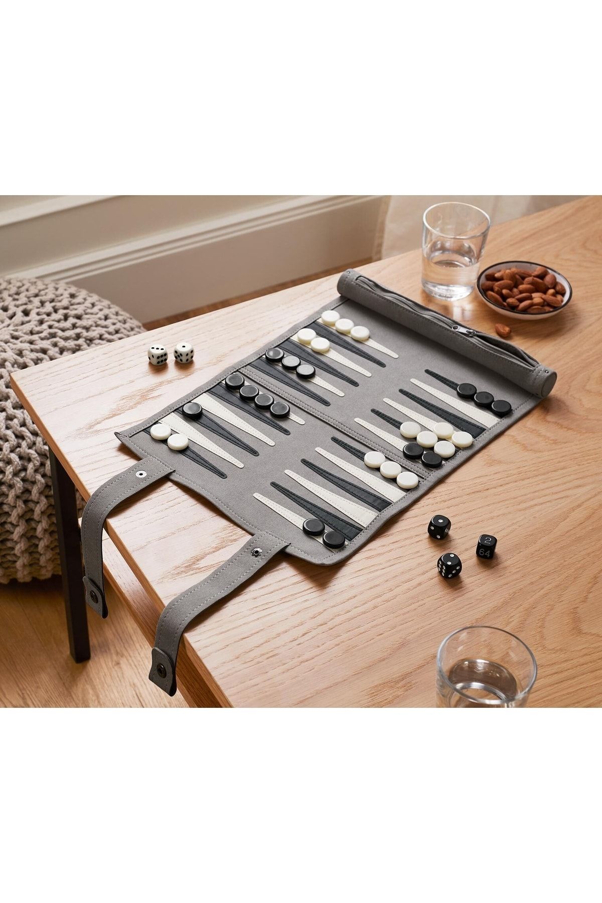 Rulo Halinde Saklanabilen Tavla