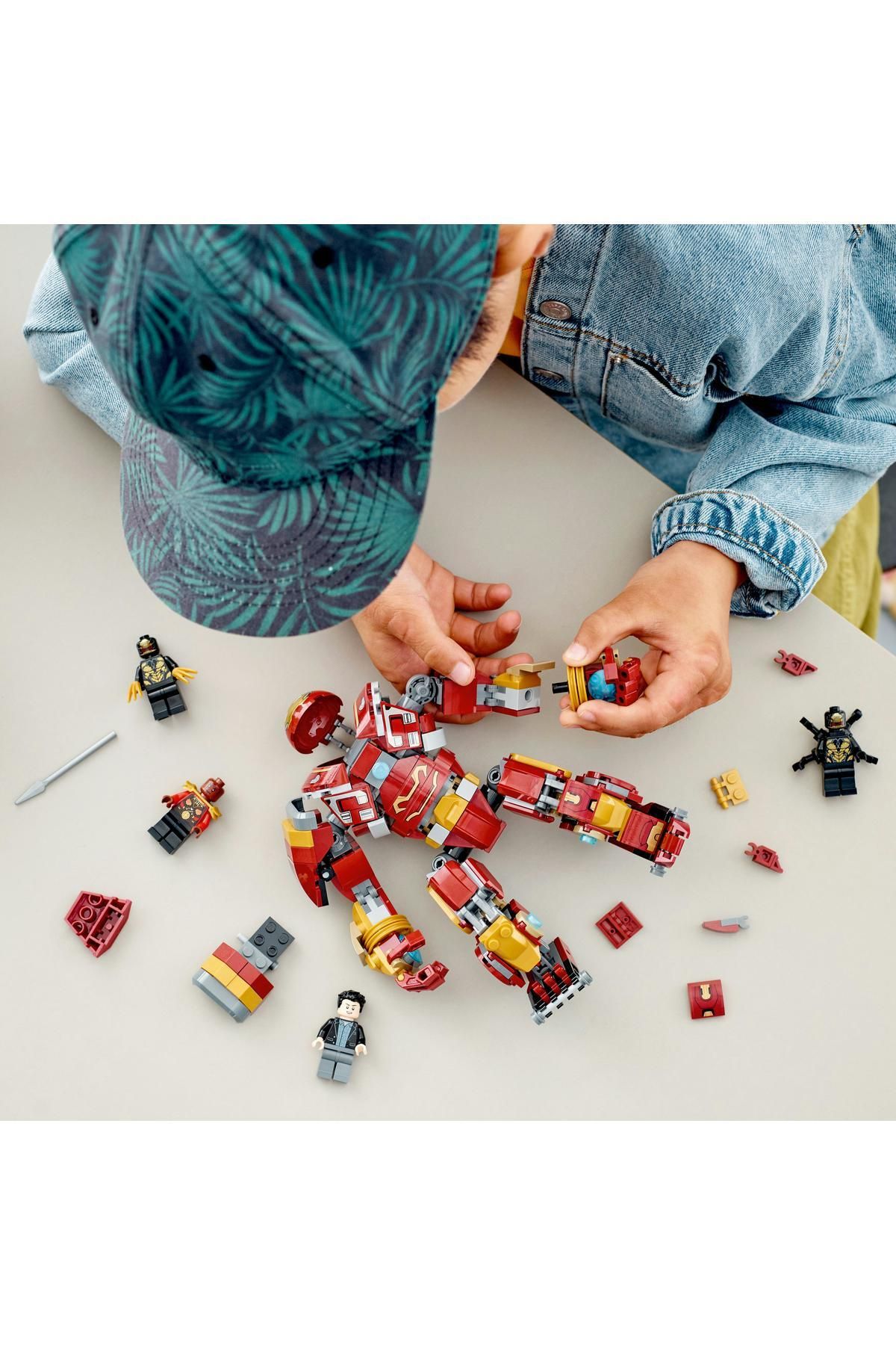 ® Marvel Hulkbuster: Wakanda Savaşı 76247 - 8 Yaş ve Üzeri Çocuklar için Yapım Seti (385 Parça)