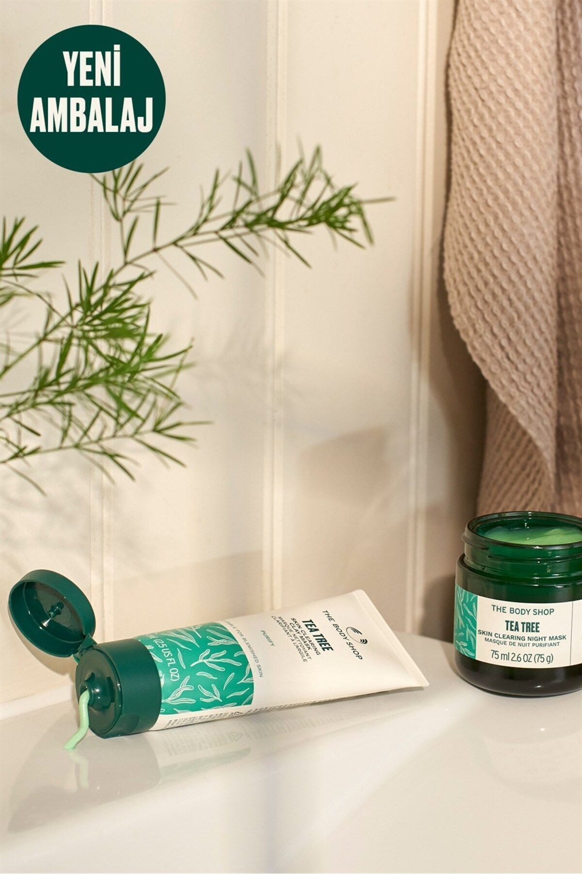 Çay Ağacı Tea Tree Arındırıcı Kil Maskesi 75 ml