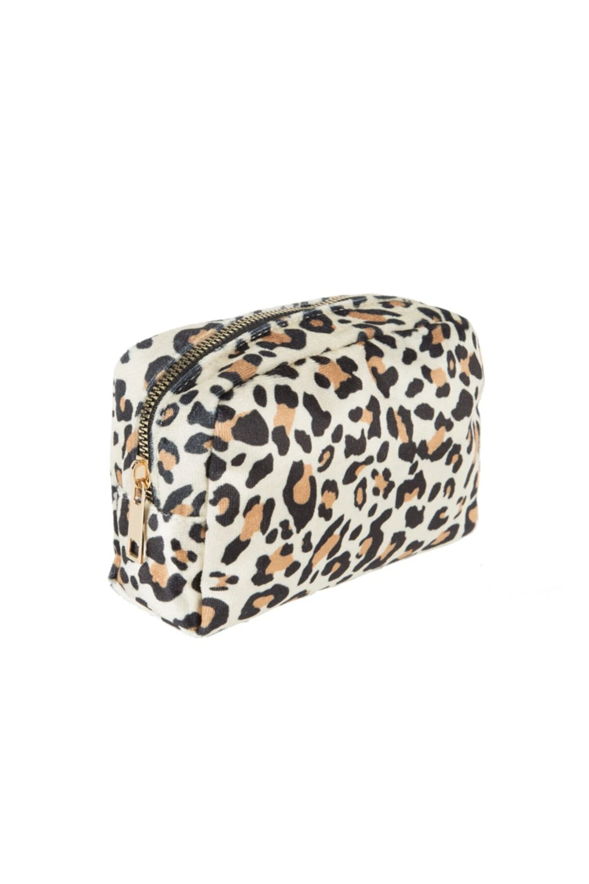 Leopar Makyaj Çantası