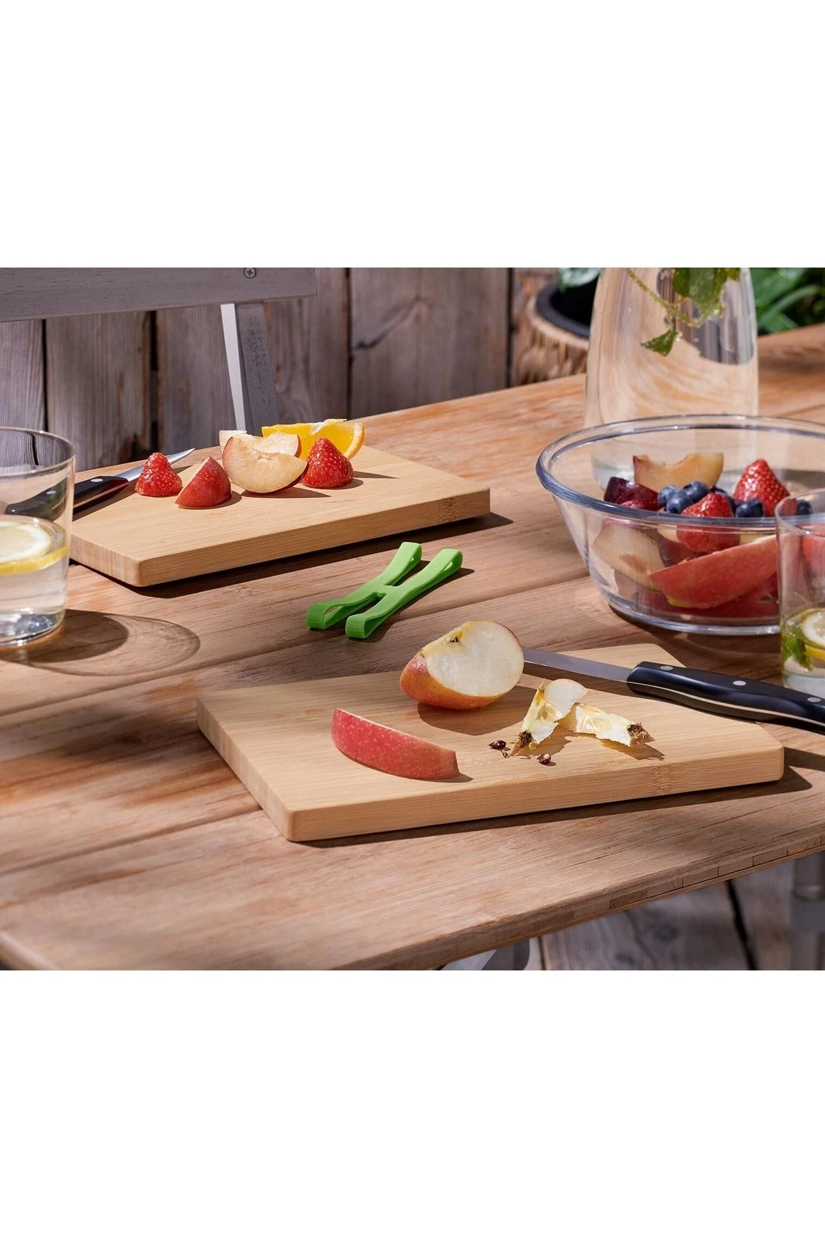 2 Adet Piknik Kesme Tahtası