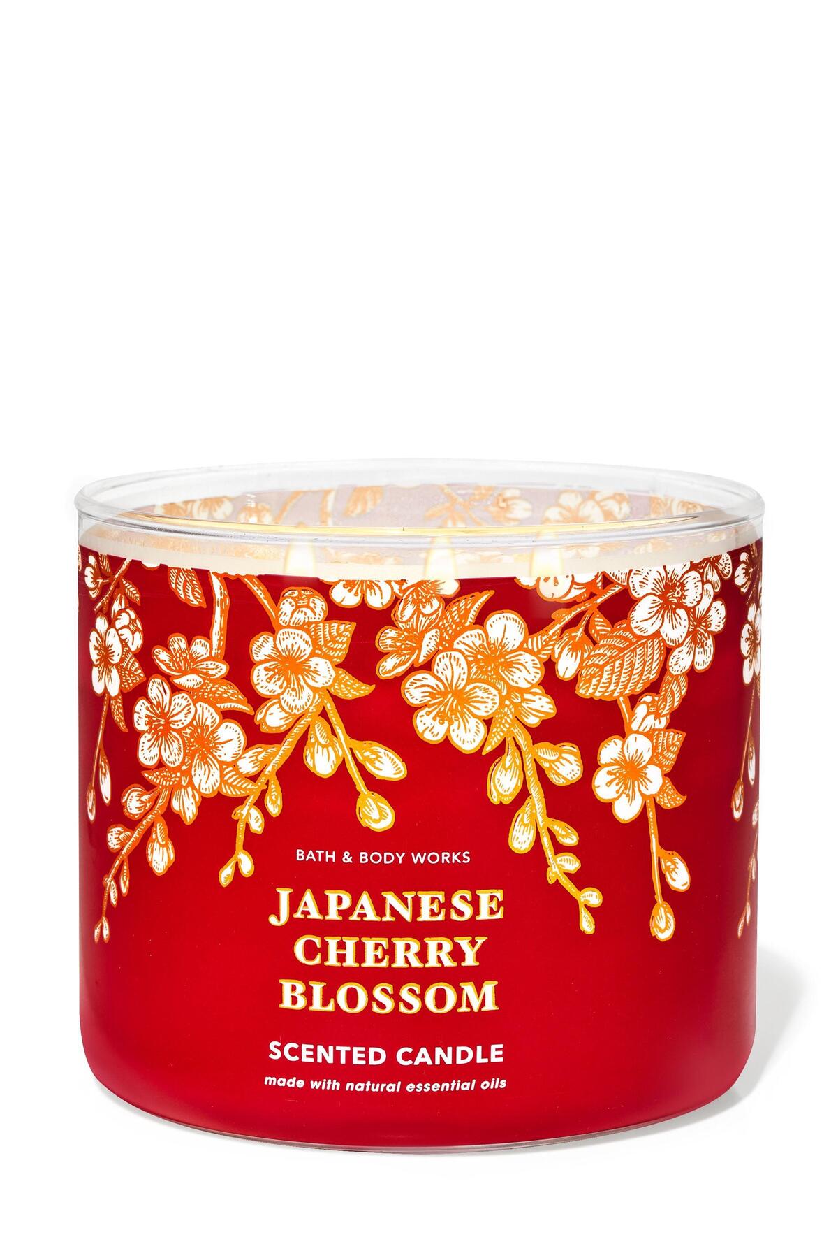 Japanese Cherry Blossom Büyük Mum 411 g