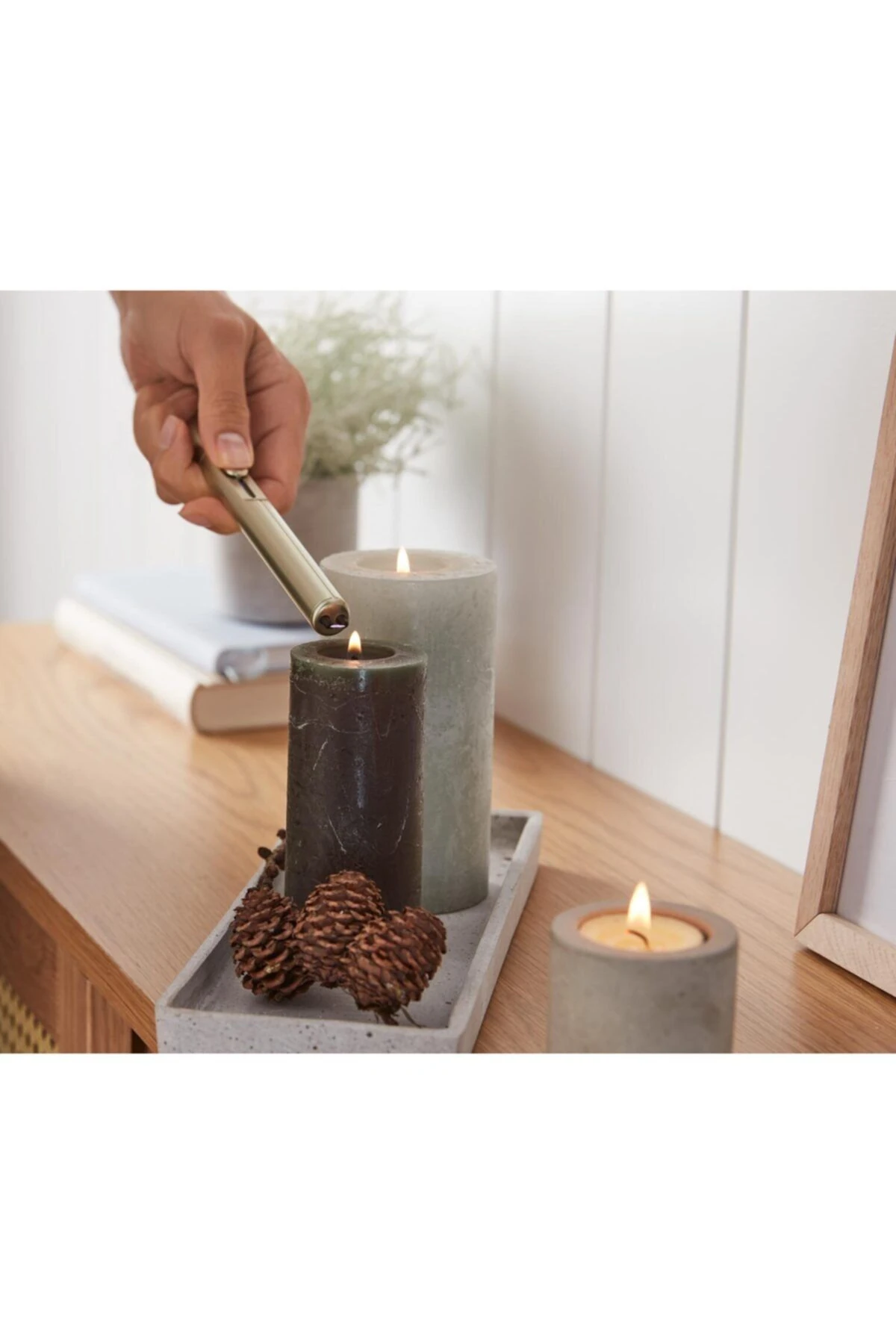 Elektrikli Prizma Işıklı Çakmak