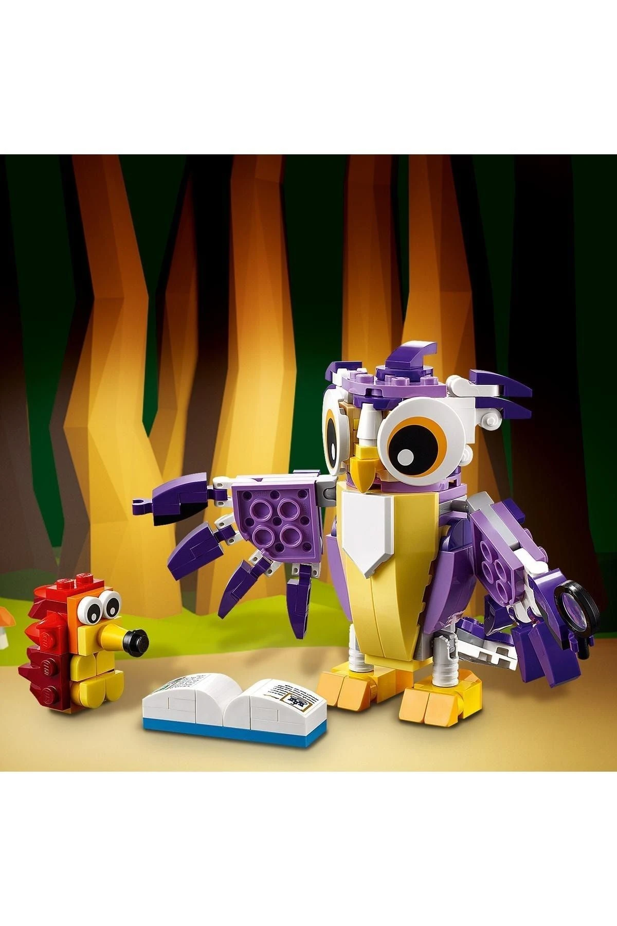 ® Creator 3’ü 1 Arada Fantastik Orman Yaratıkları 31125 - Yaratıcı Oyuncak Yapım Seti(175 Parça)