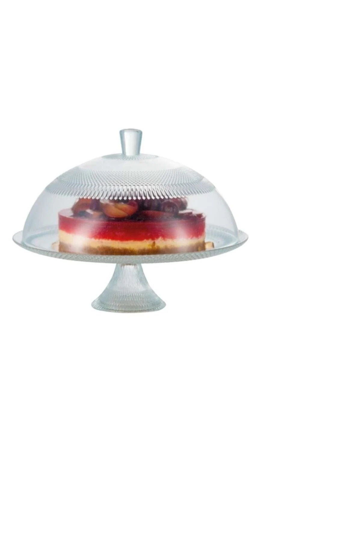 Ardacam Alinea Quartz Ayaklı Kapaklı Servis Tabağı