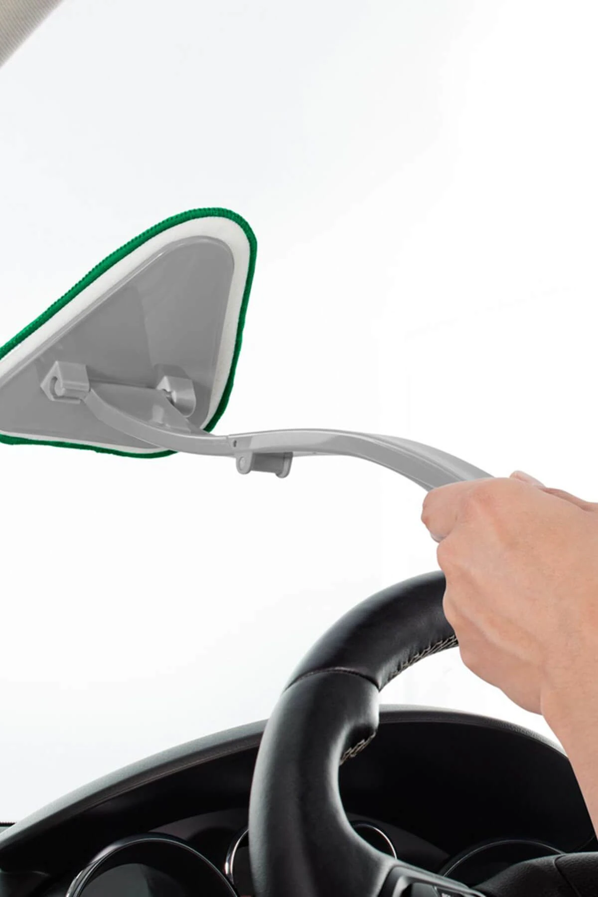 Gri-Yeşil Mikrofiber Cam Temizleyici 86746