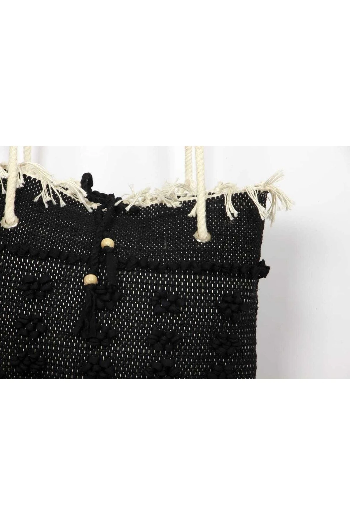 Siyah Plaj Çantası