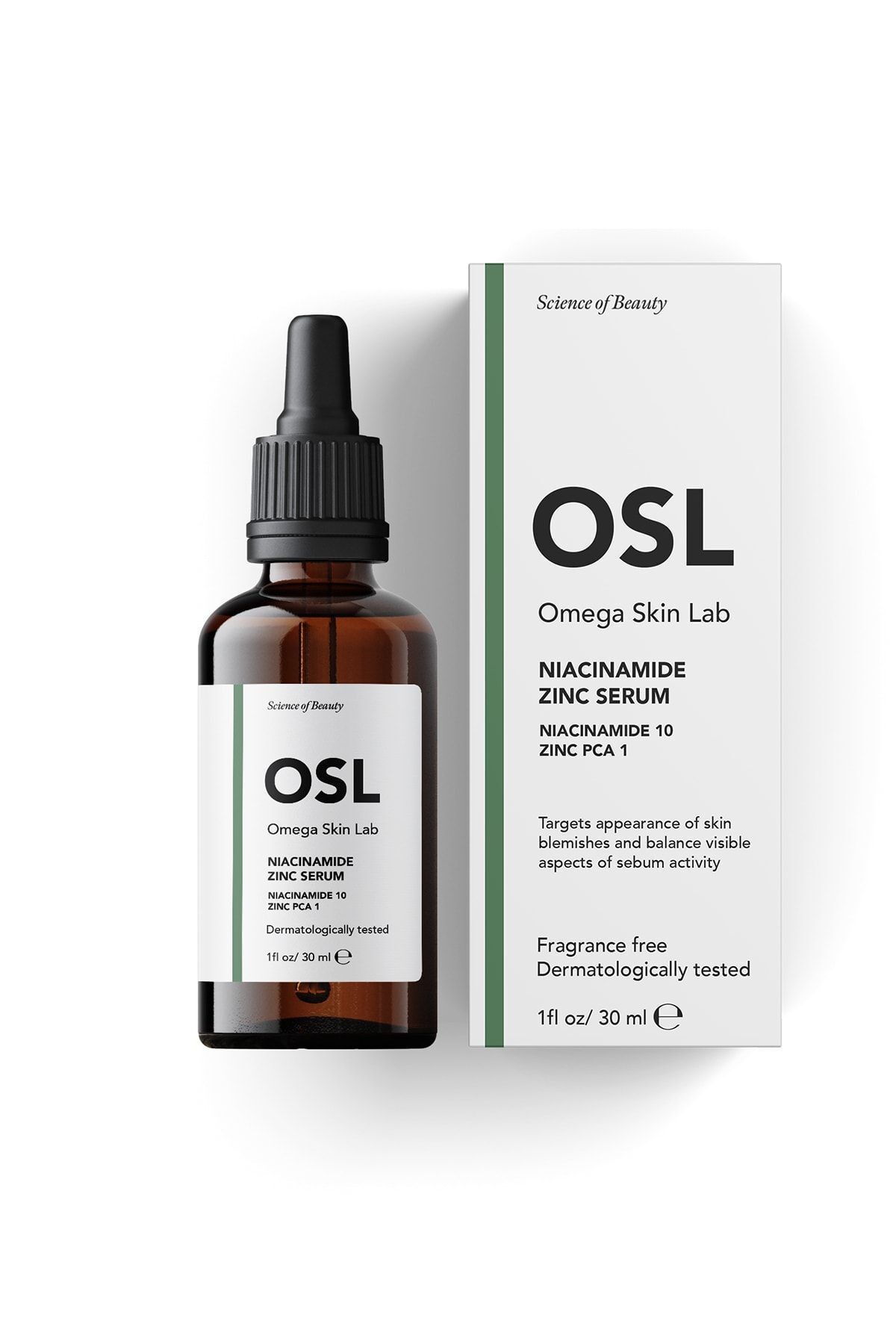 Niacinamide Zinc Serum 30ml (YAĞLI CİLTLER İÇİN GÖZENEK VE LEKE SERUMU)