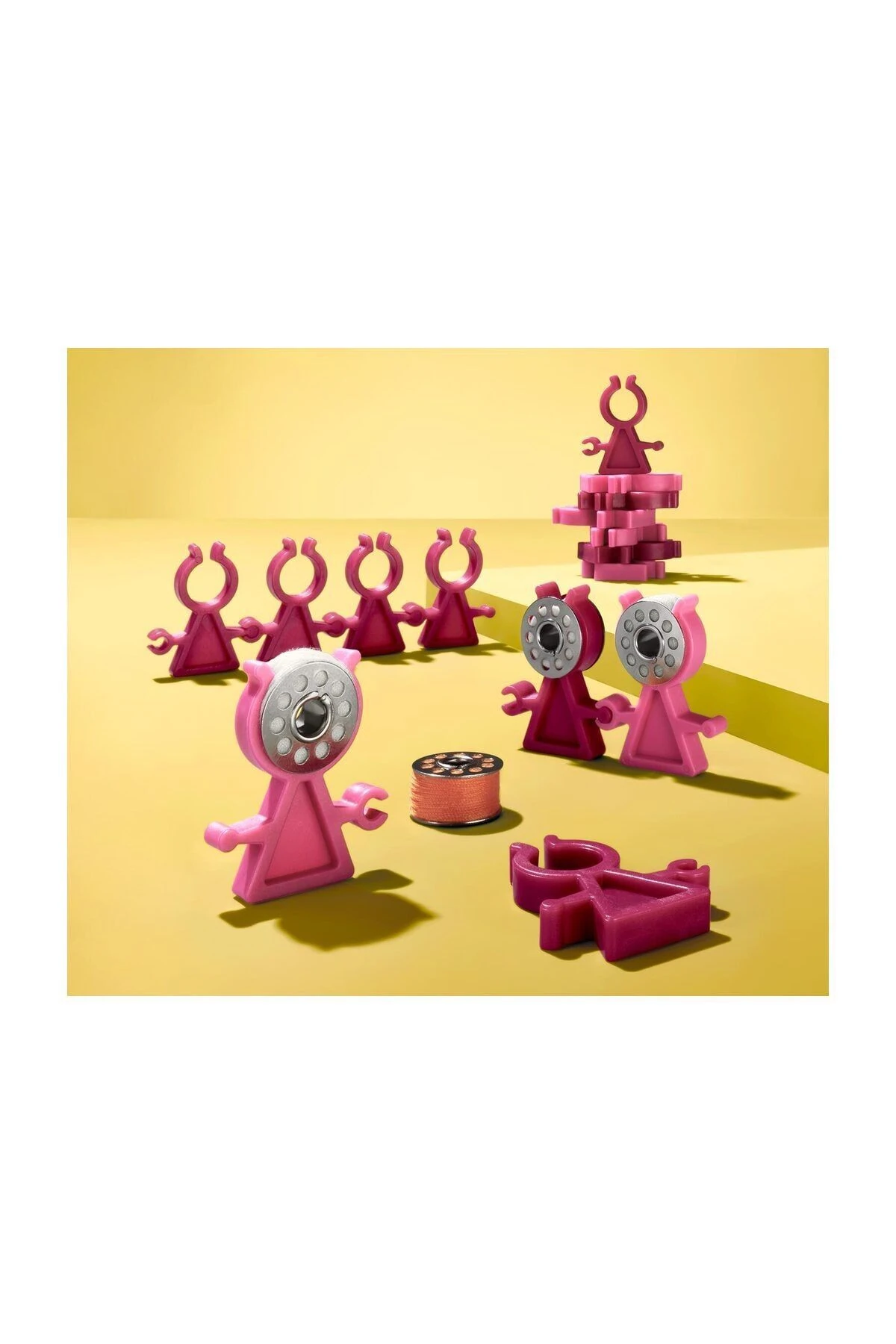 Renkli Makara Mandalı &Gt;Bobbin Clip&Lt; 114723