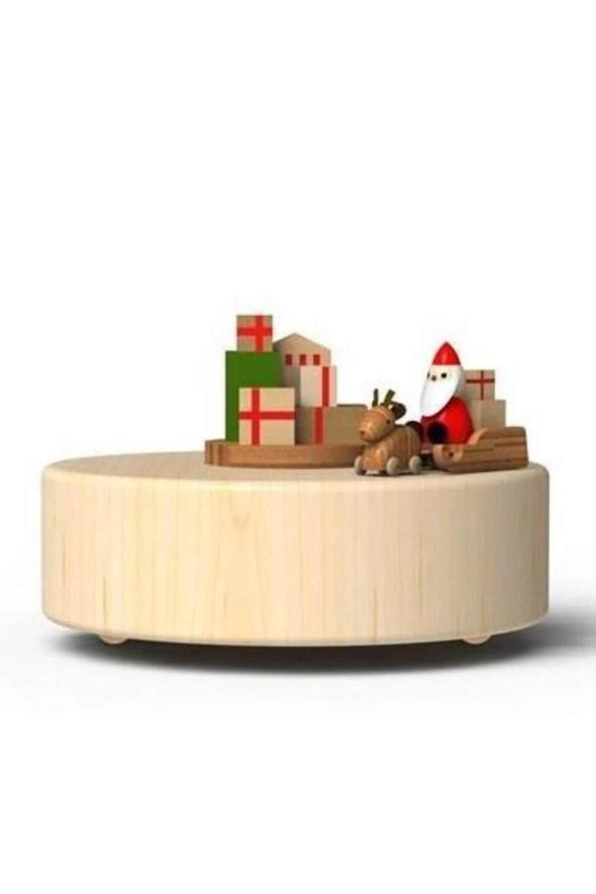 Kızaklı Noel Baba Müzik Kutusu