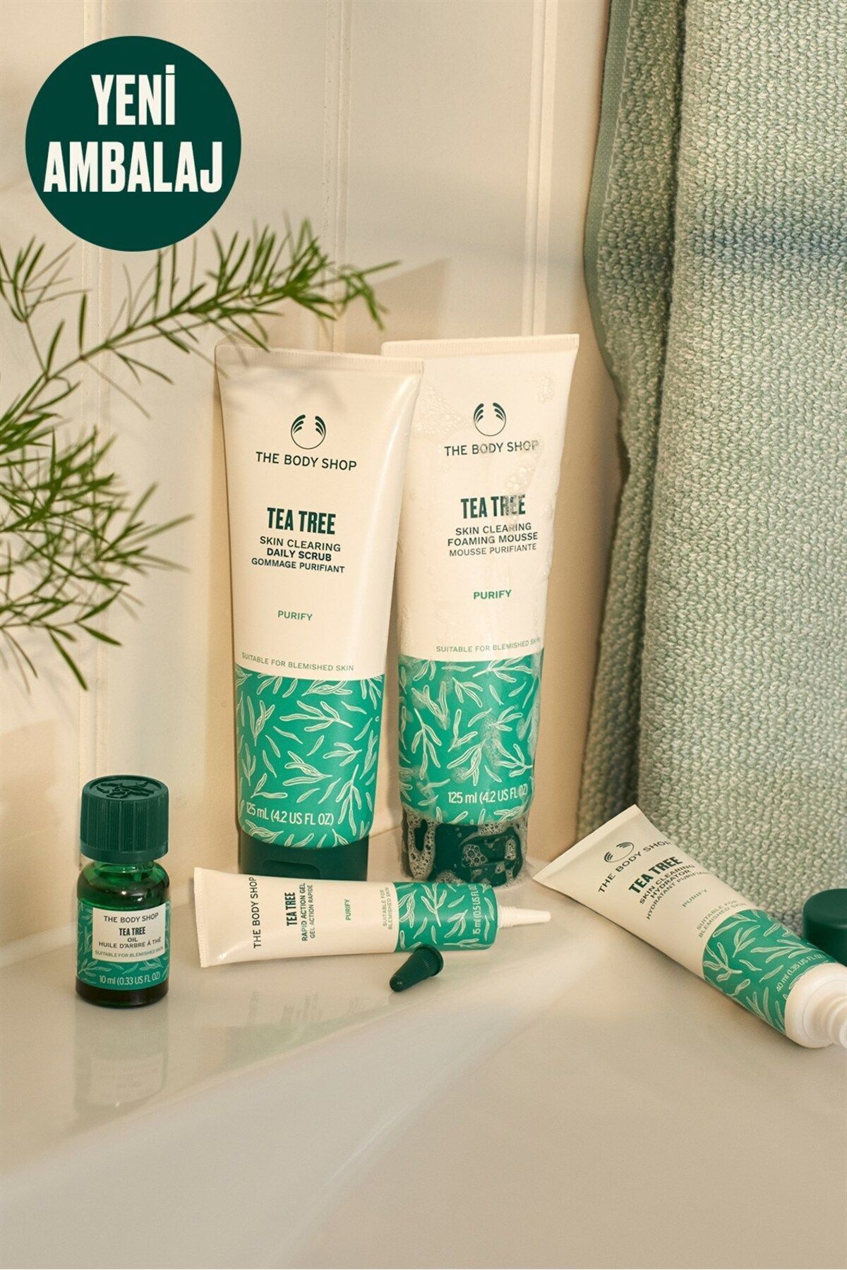 Çay Ağacı Tea Tree Hızlı Etkili Akne Jeli 15 ml