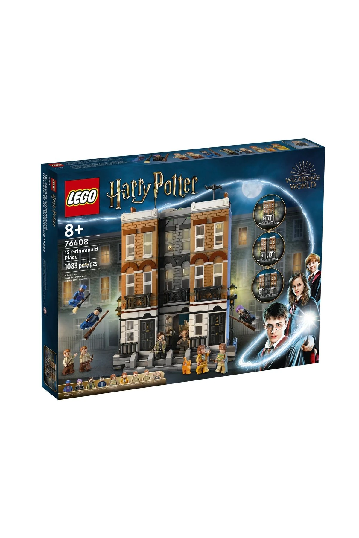 GameFun ® Harry Potter™ Grimmauld Meydanı 12 Numara 76408 (1083 Parça)